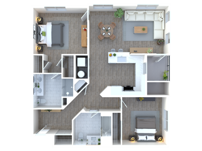 2BR - 2BTH Image