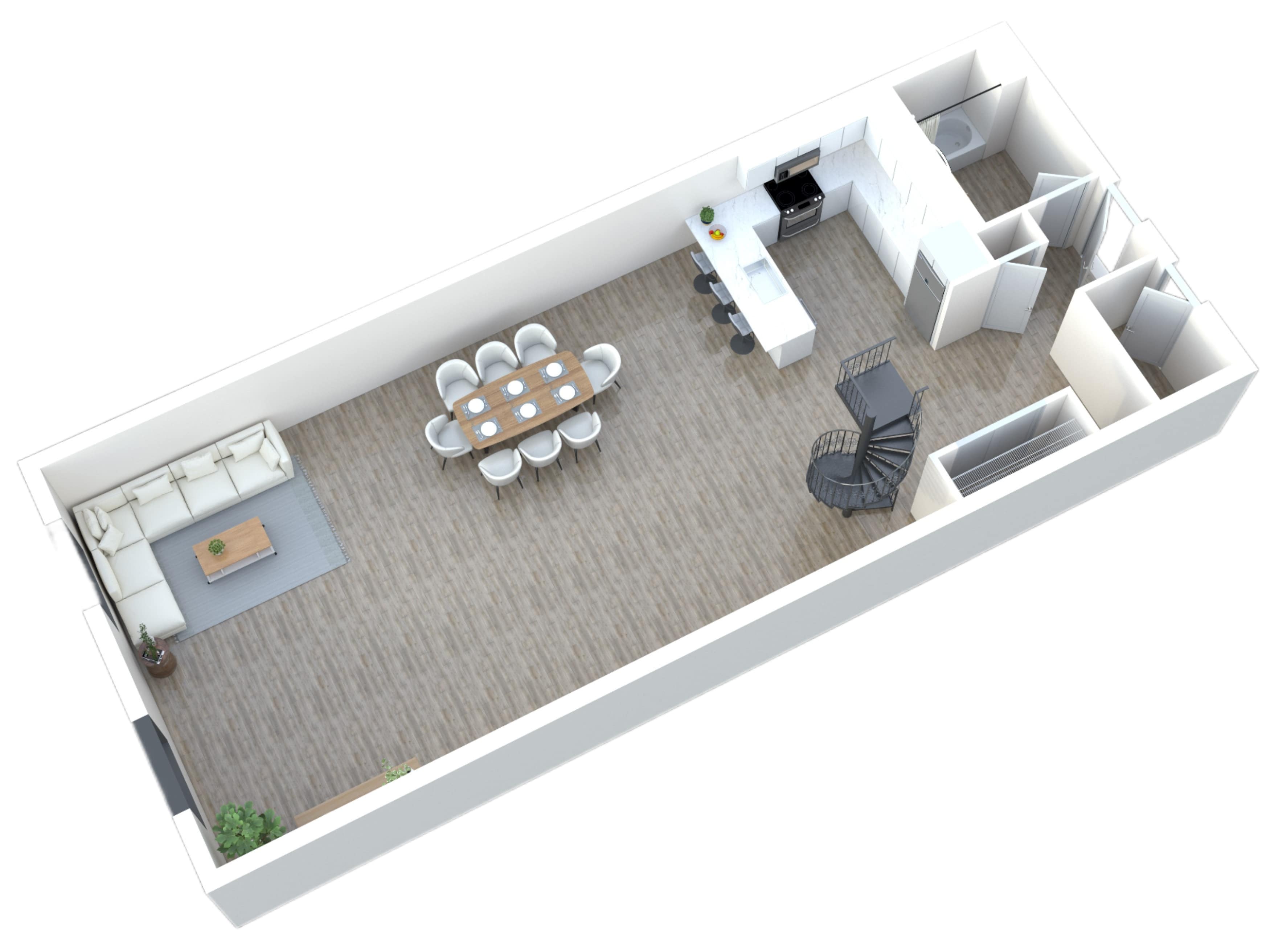 1BR - 1BTH Loft JR Image