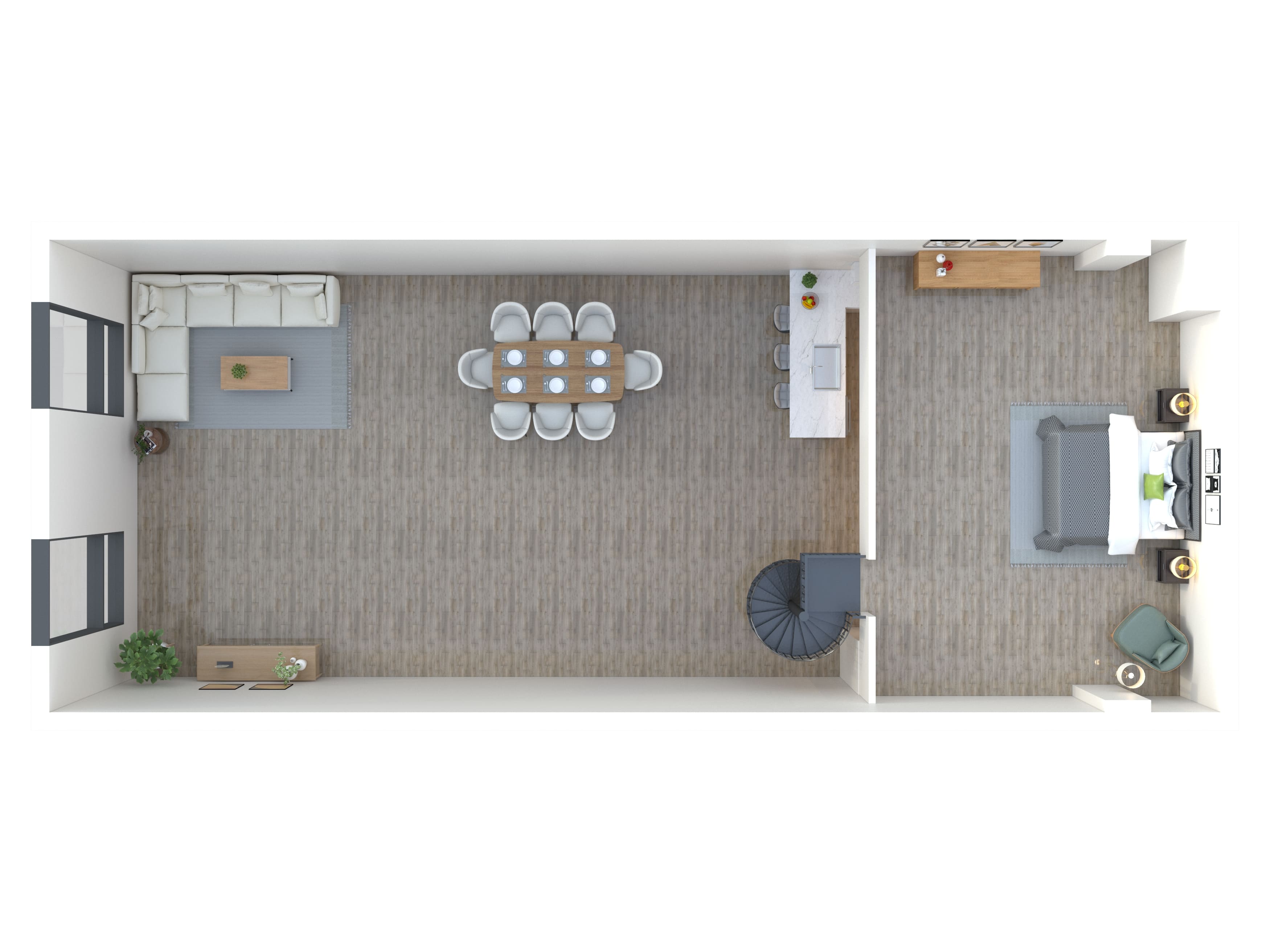 1BR - 1BTH Loft Image