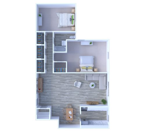 2BR - 1BTH Image