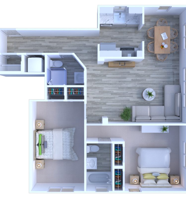 2BR - 2BTH DLX Image