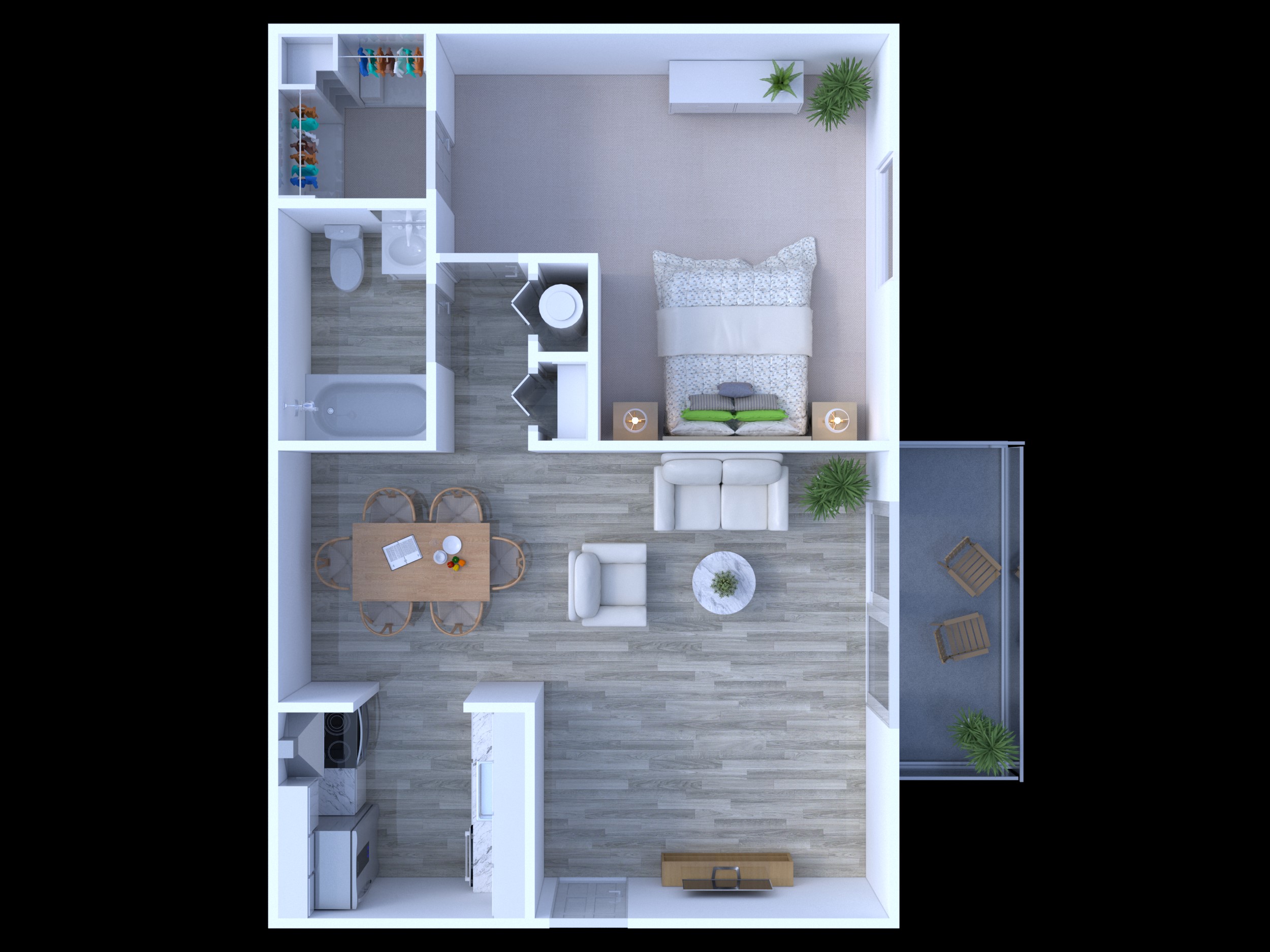1BR - 1BTH Image