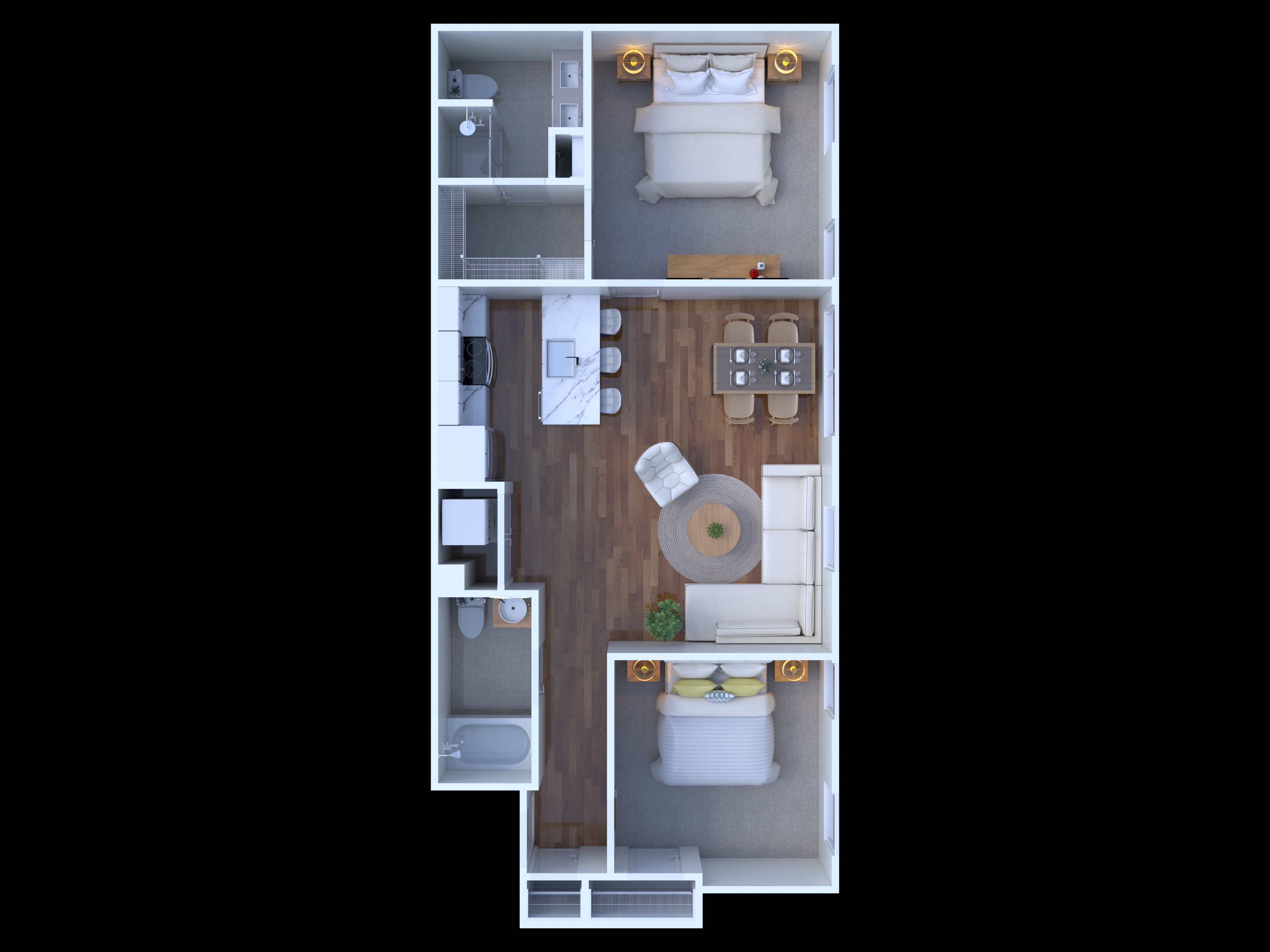 2BR - 1BTH Image