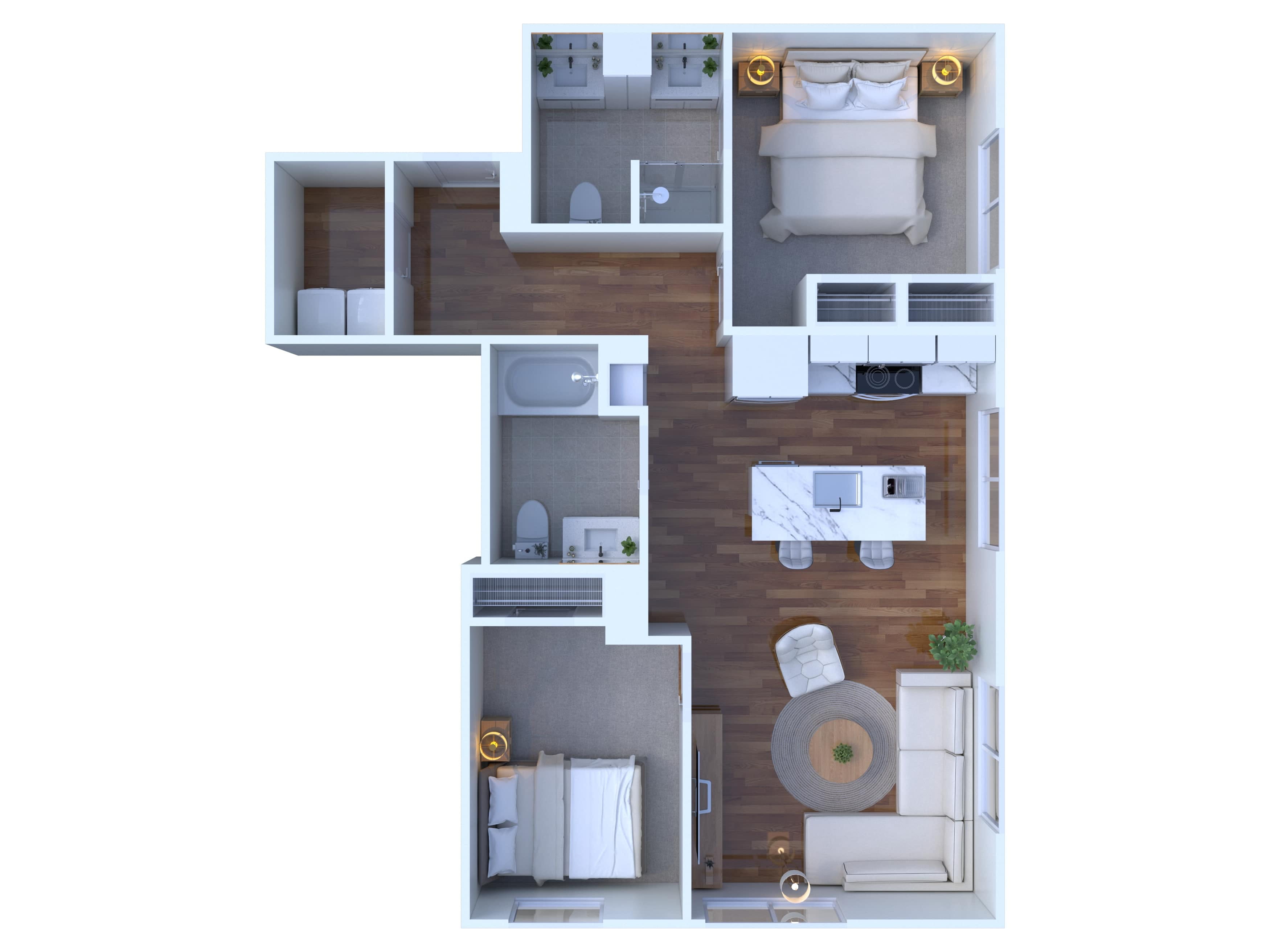 1BR - 1BTH DLX Image