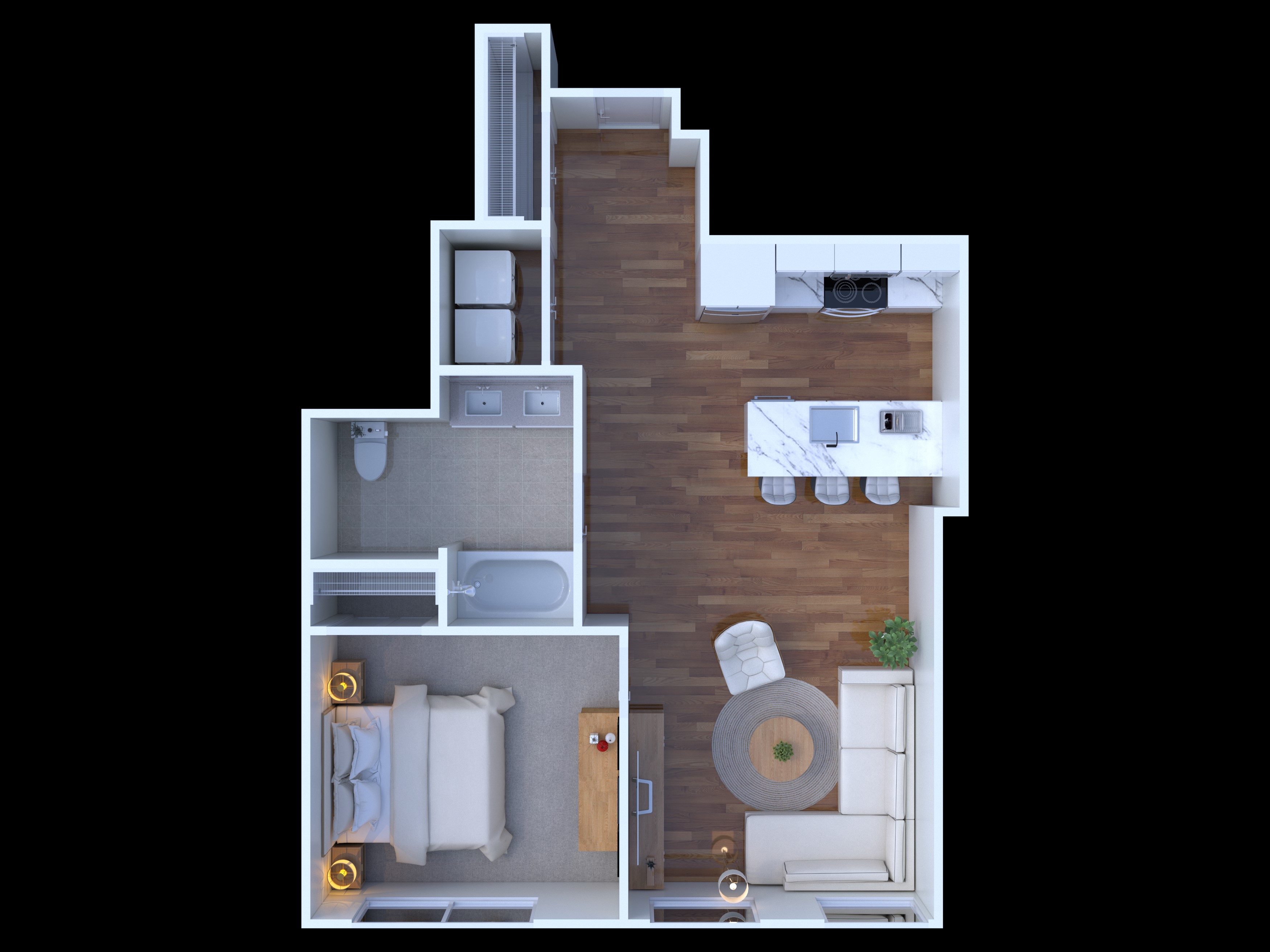 1BR - 1BTH Image
