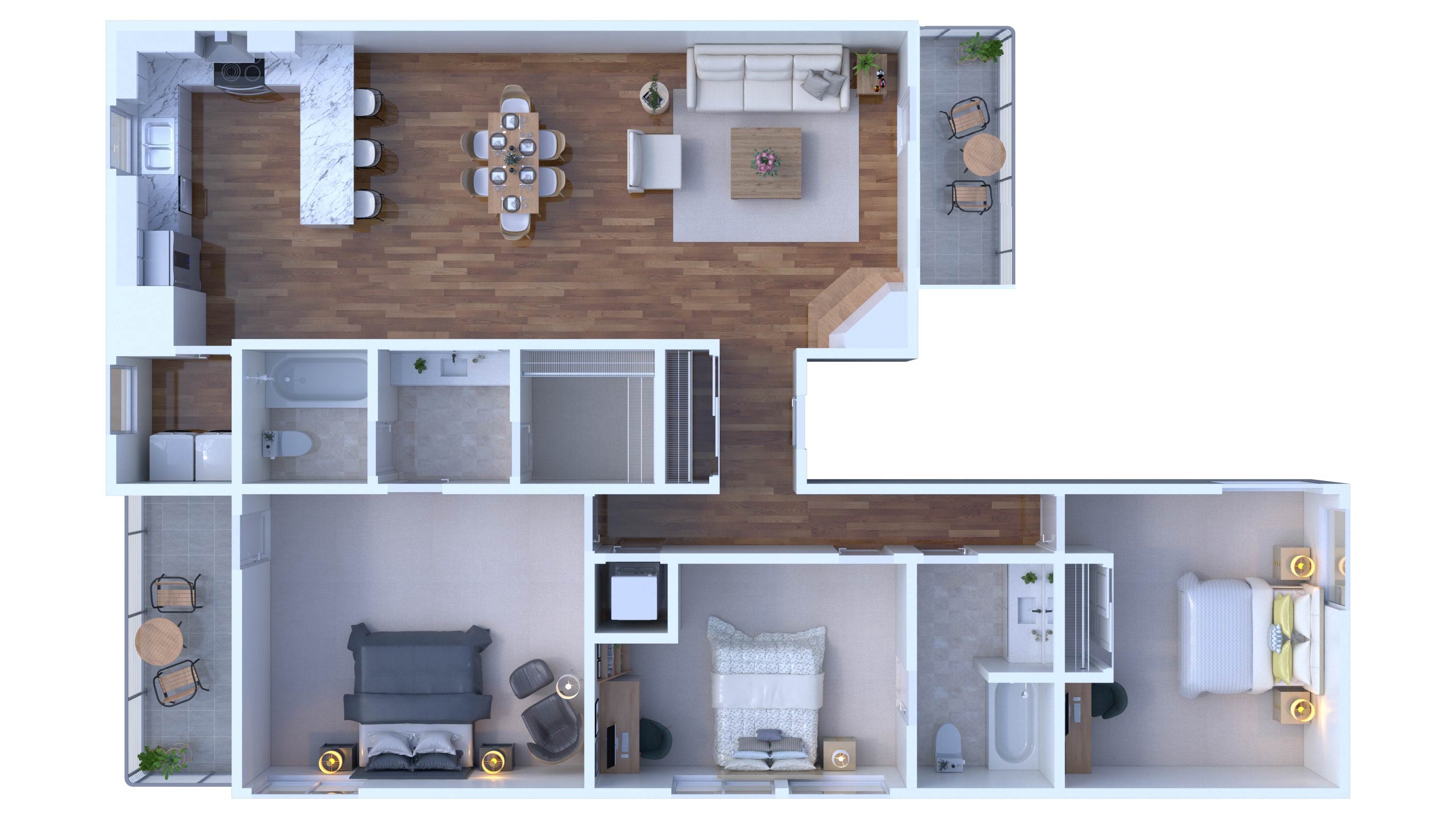 3BR - 2BTH PR Image
