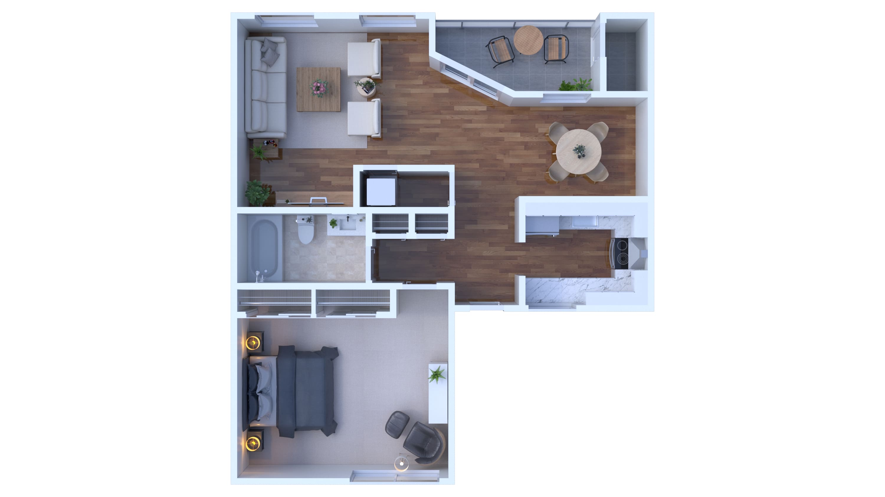 1BR - 1BTH DLX Image