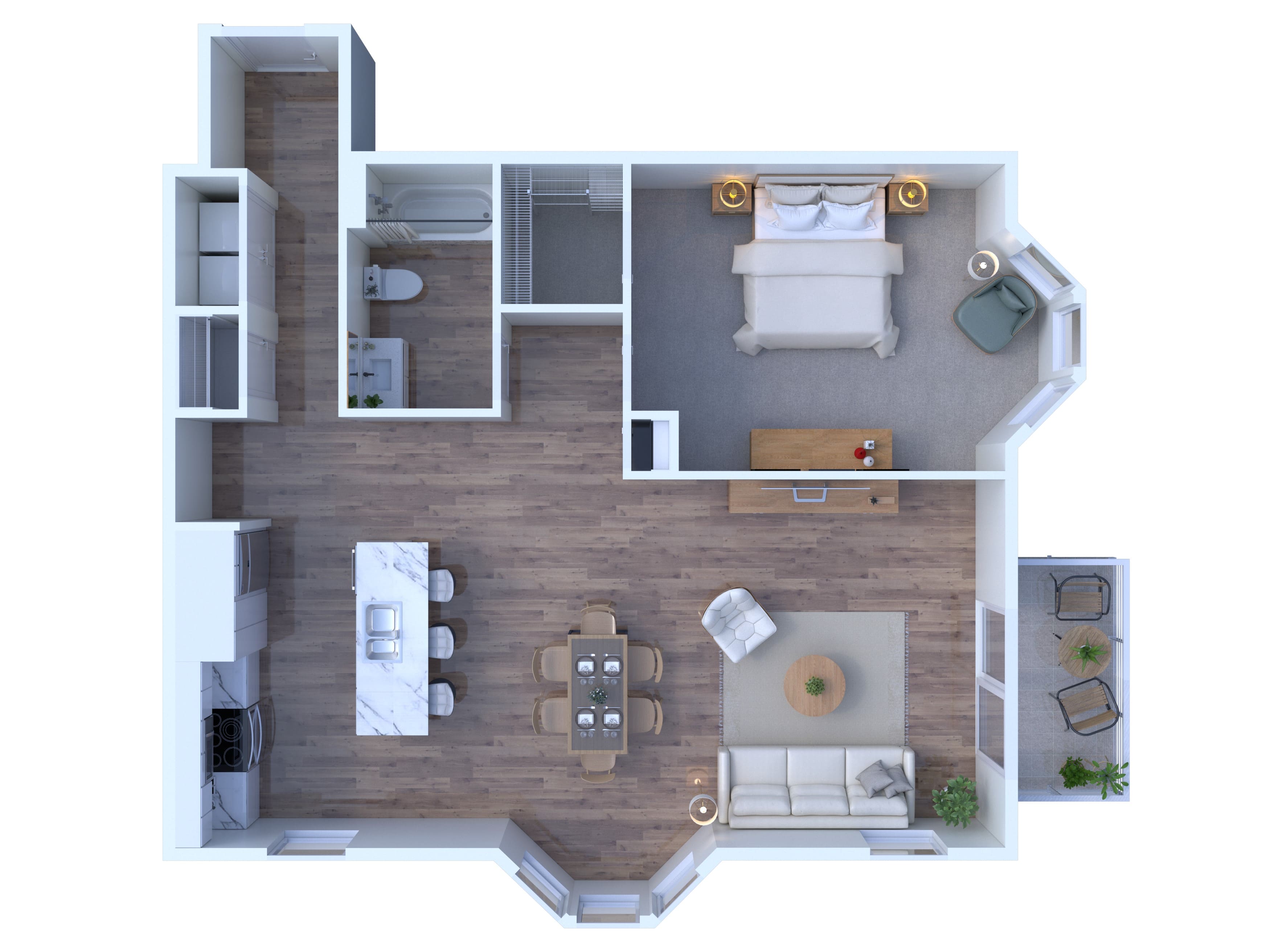 1BR - 1BTH DLX Image