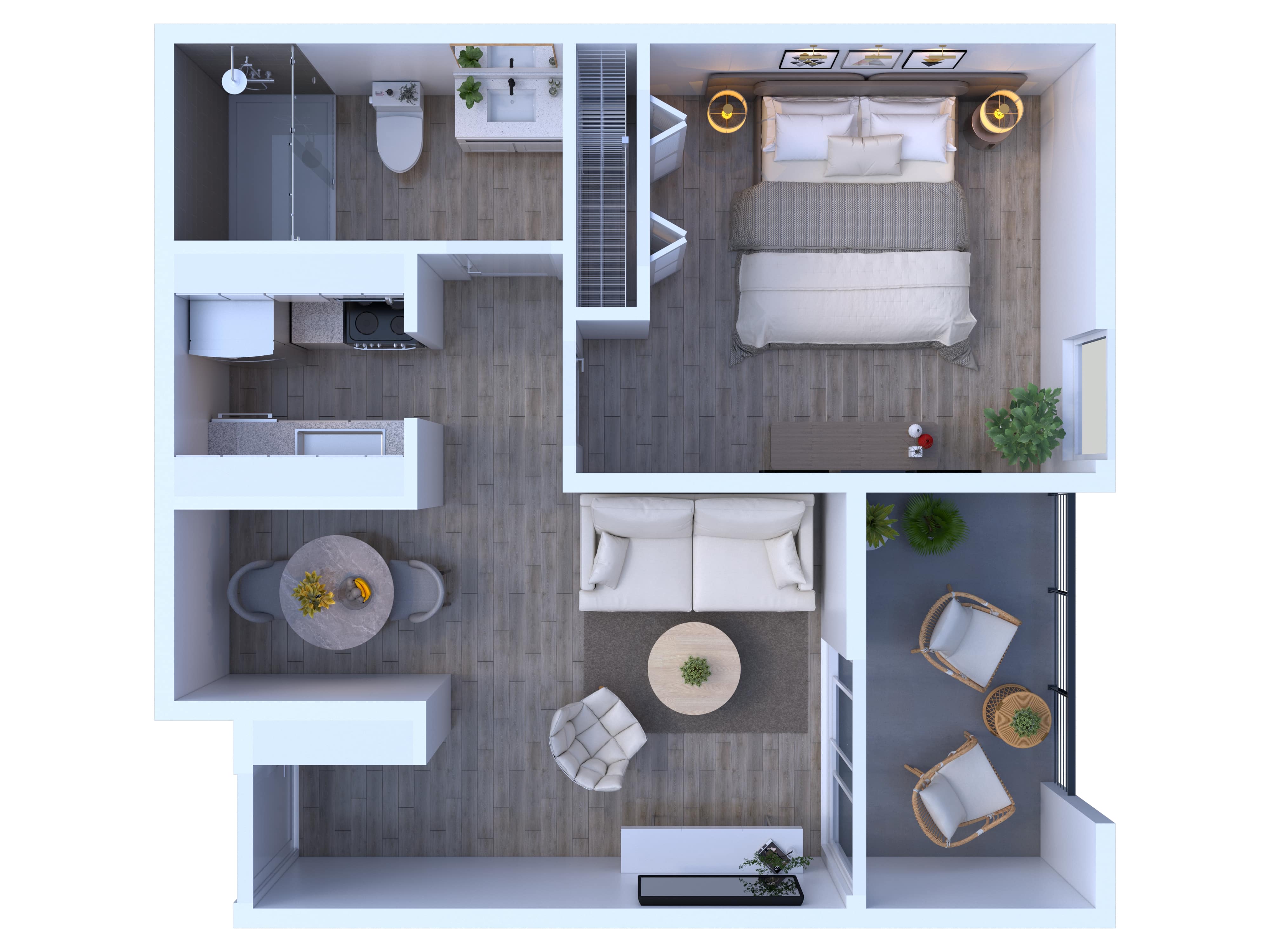 1BR - 1BTH DLX Image