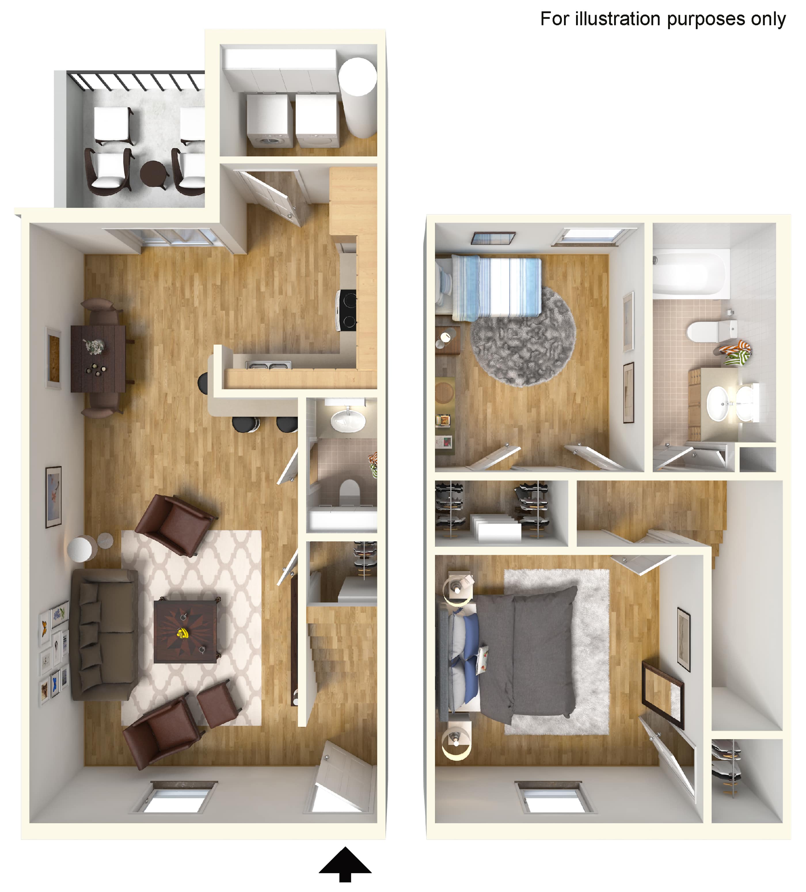 2BR - 1.5BTH TH Image