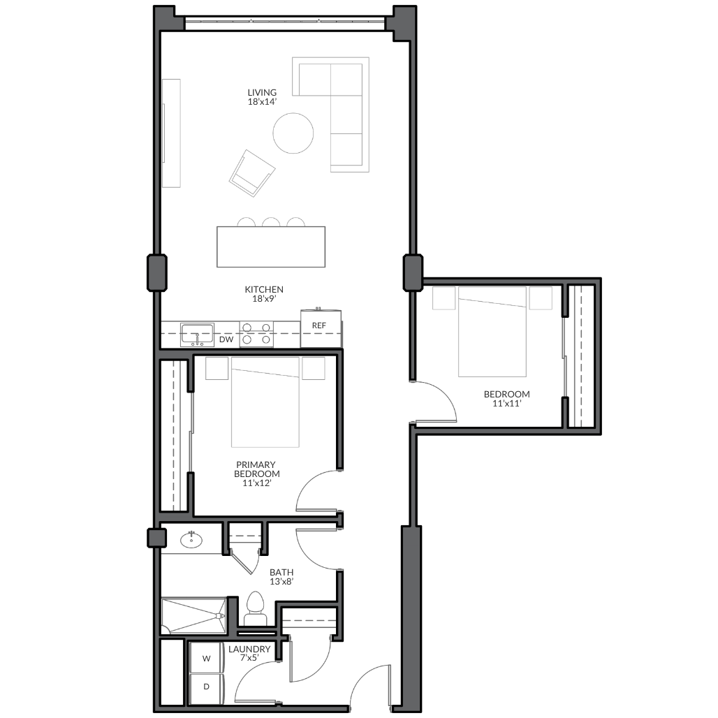 Courtyard Residences | 2C Image