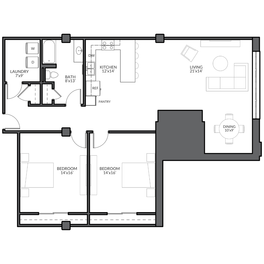 Street Residences | 2B Image