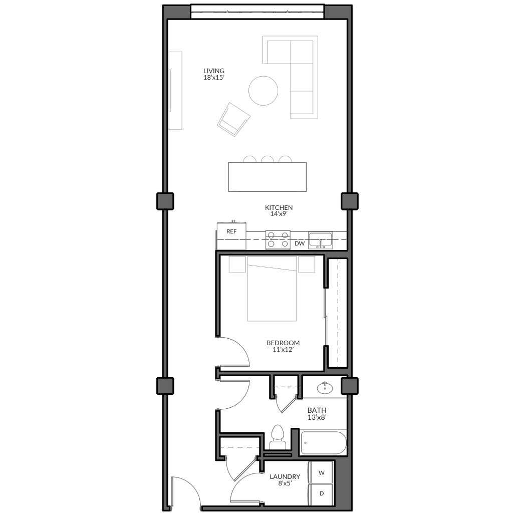 Street Residences | 1B-M Image