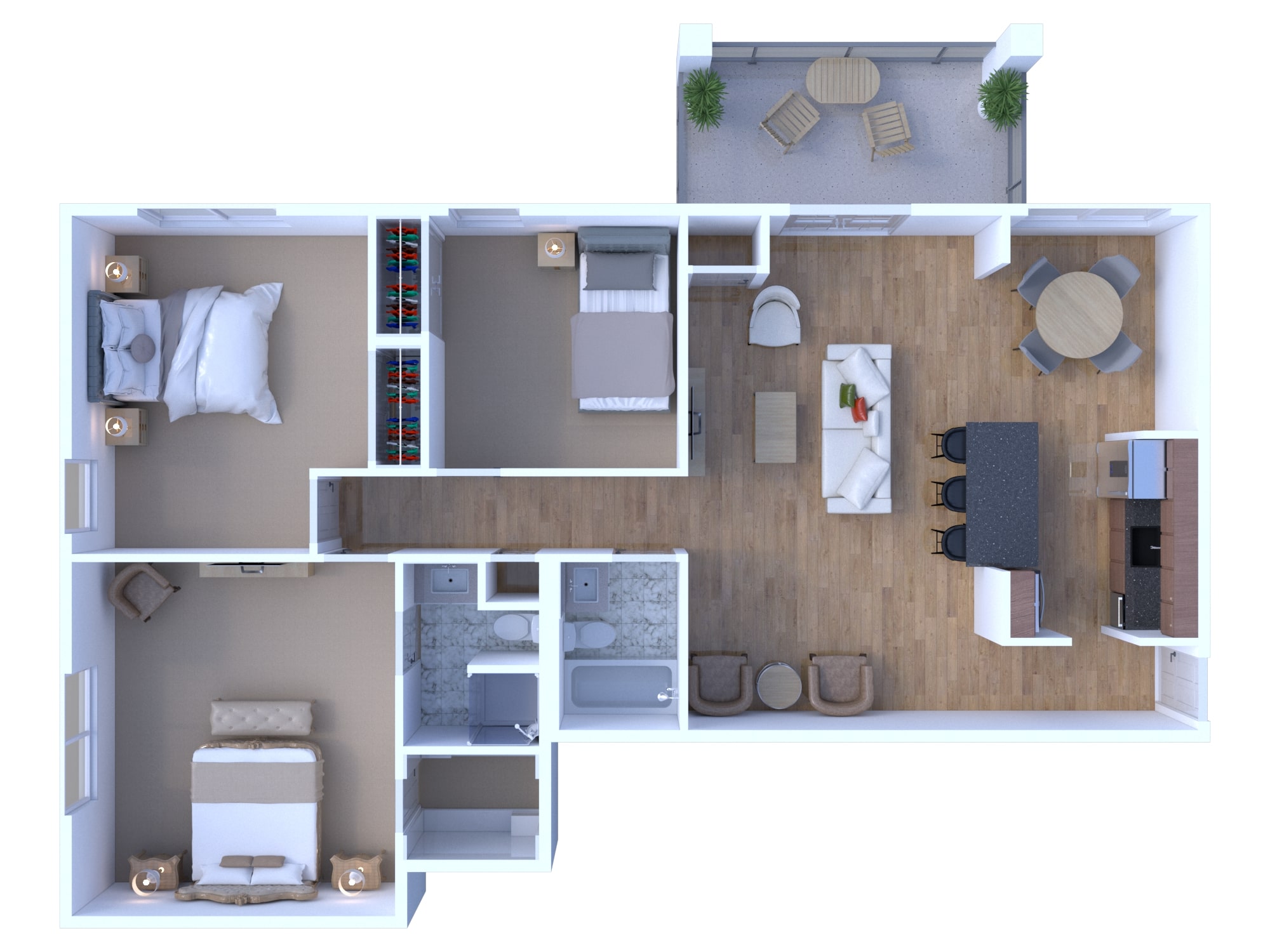 3BR - 2BTH RR Image