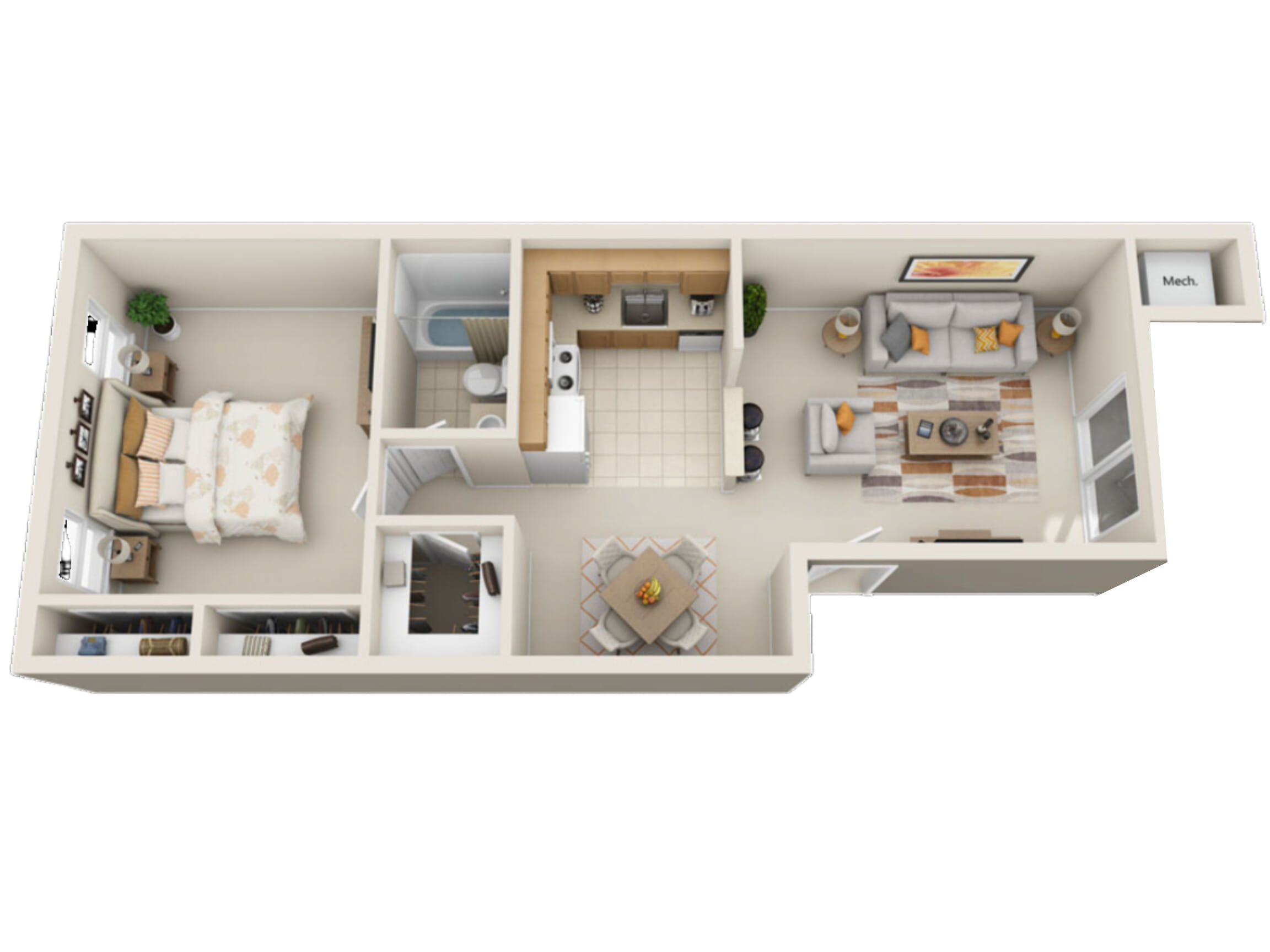 1BR - 1BTH PR Image