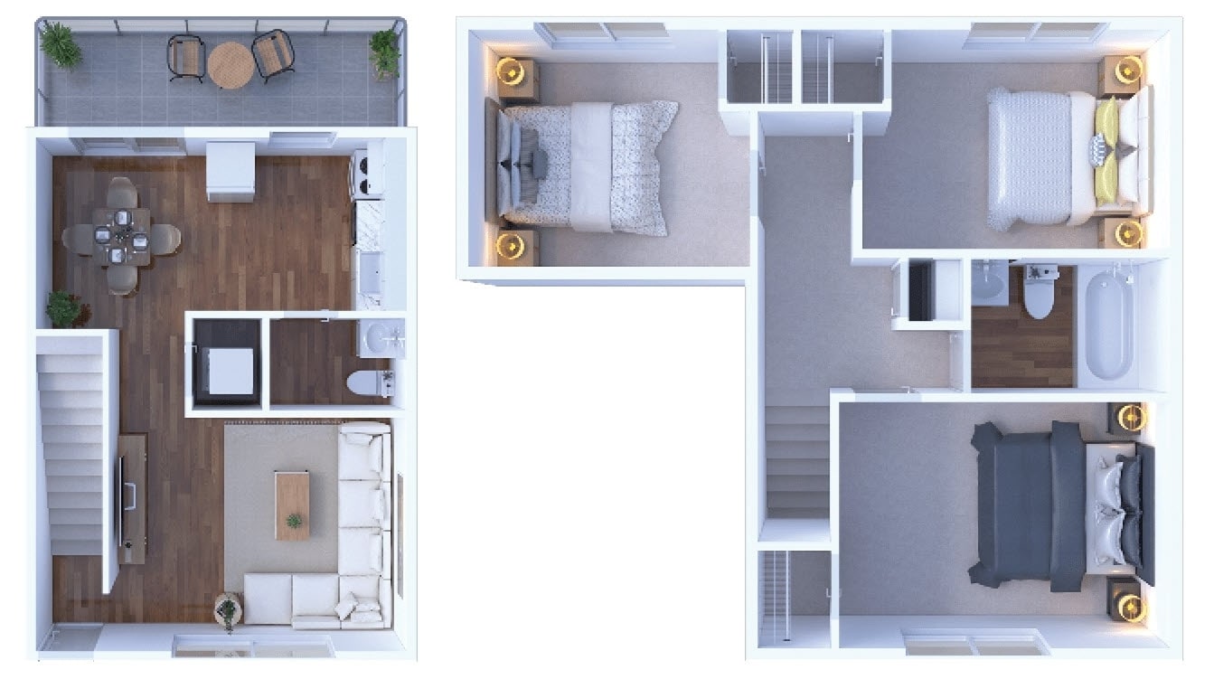 3BR - 1.5BTH Image