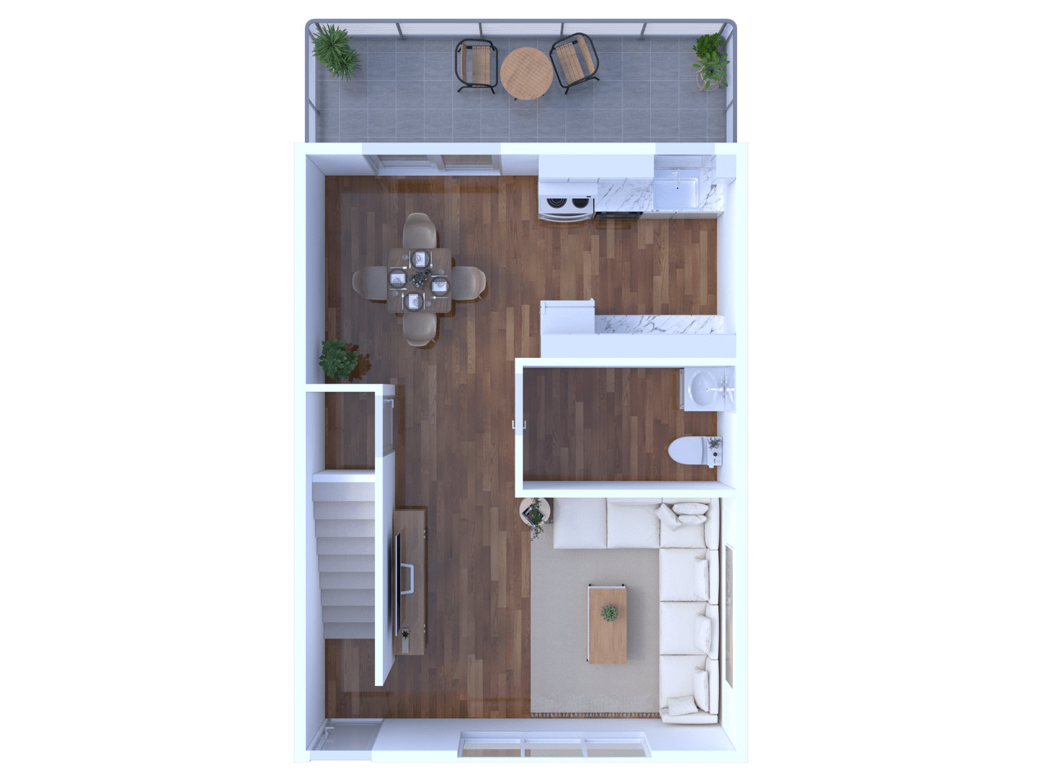 2BR - 1.5BTH RR Image