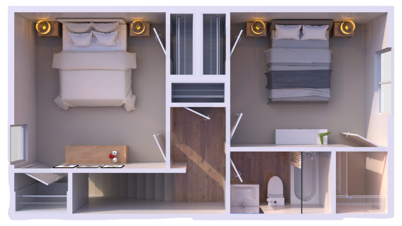 2BR - 1.5BTH TH PR Image