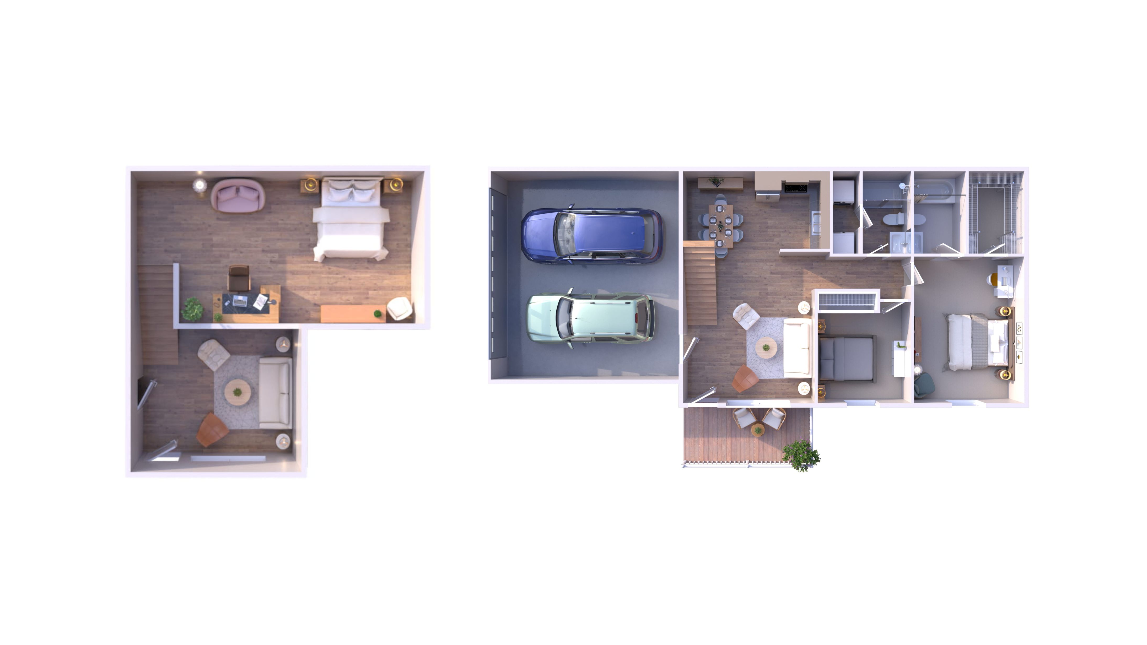 2BR - 2BTH Loft RR Image