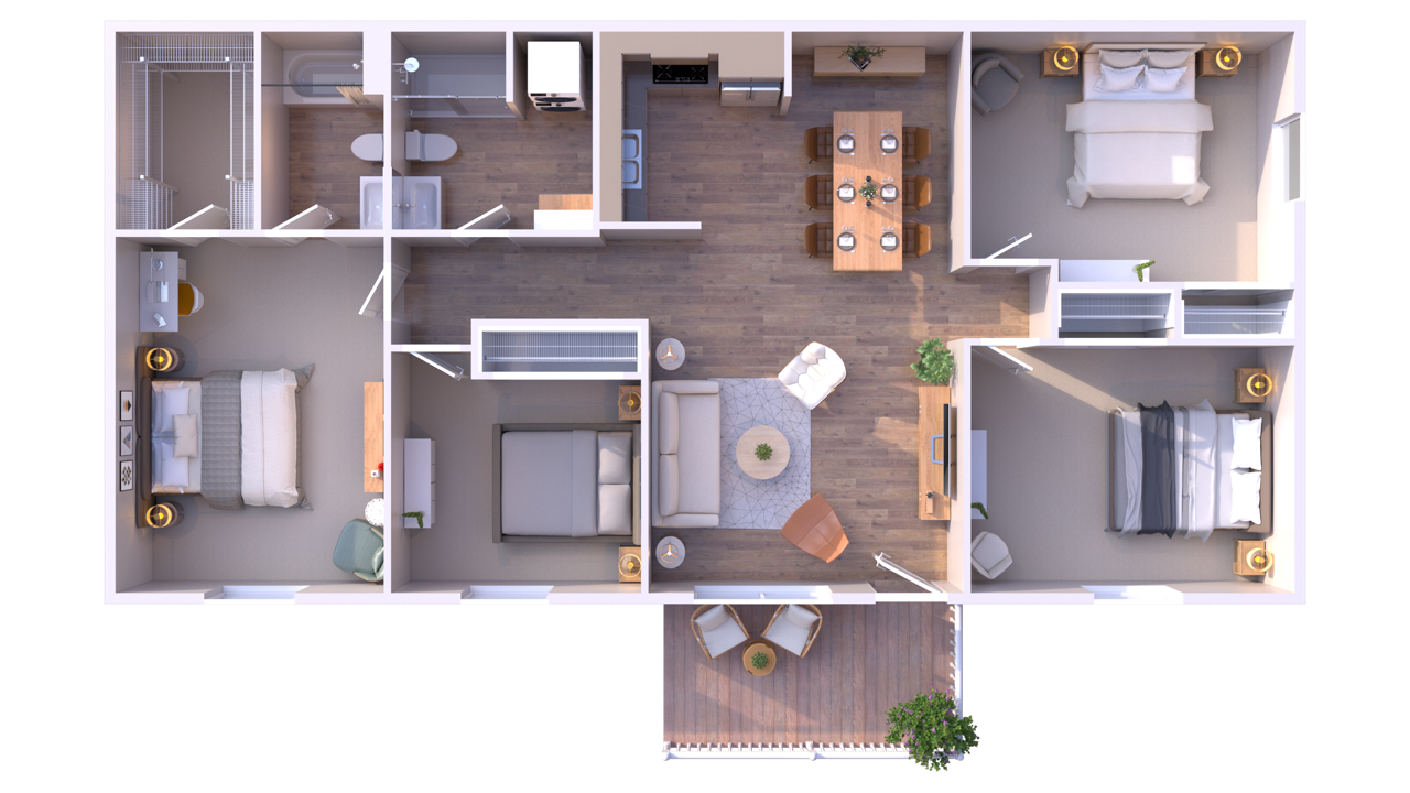 4BR - 2BTH RR Image