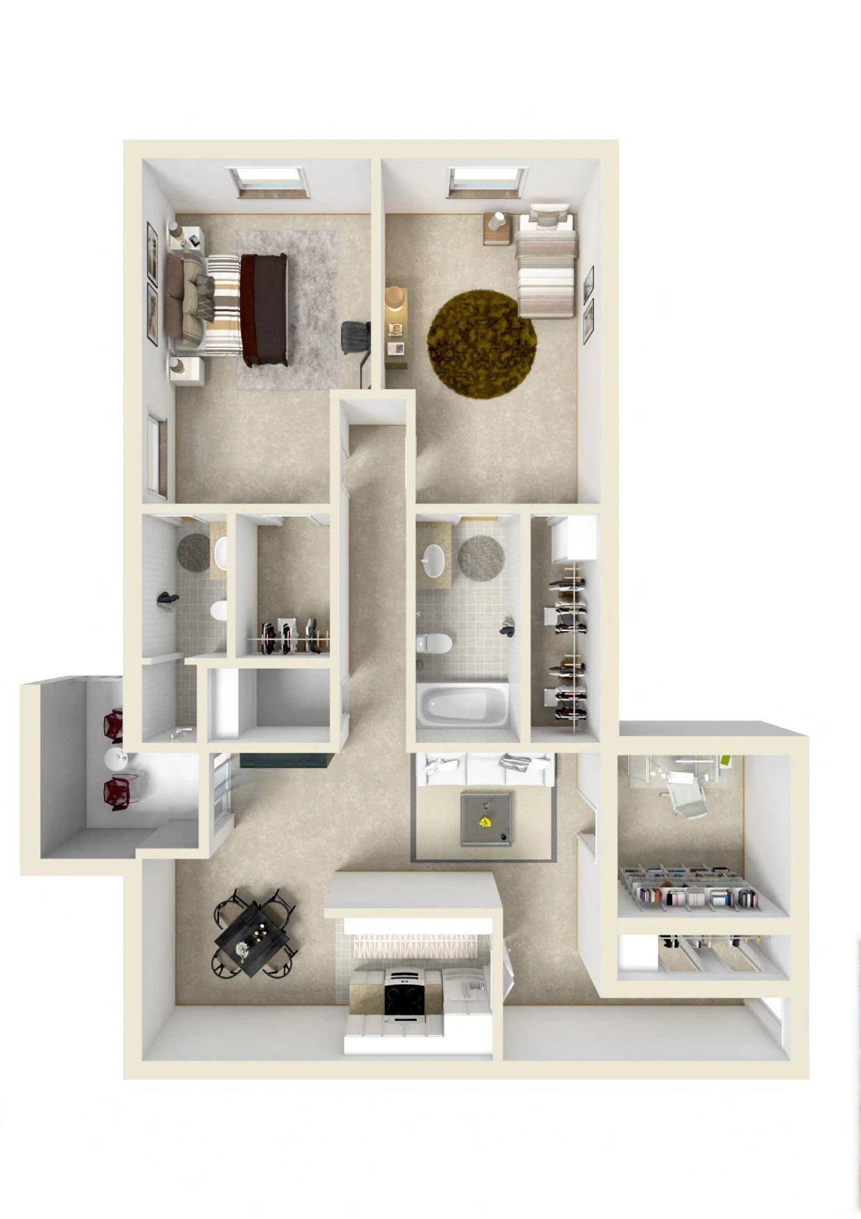 2BR - 2BTH DLX Image