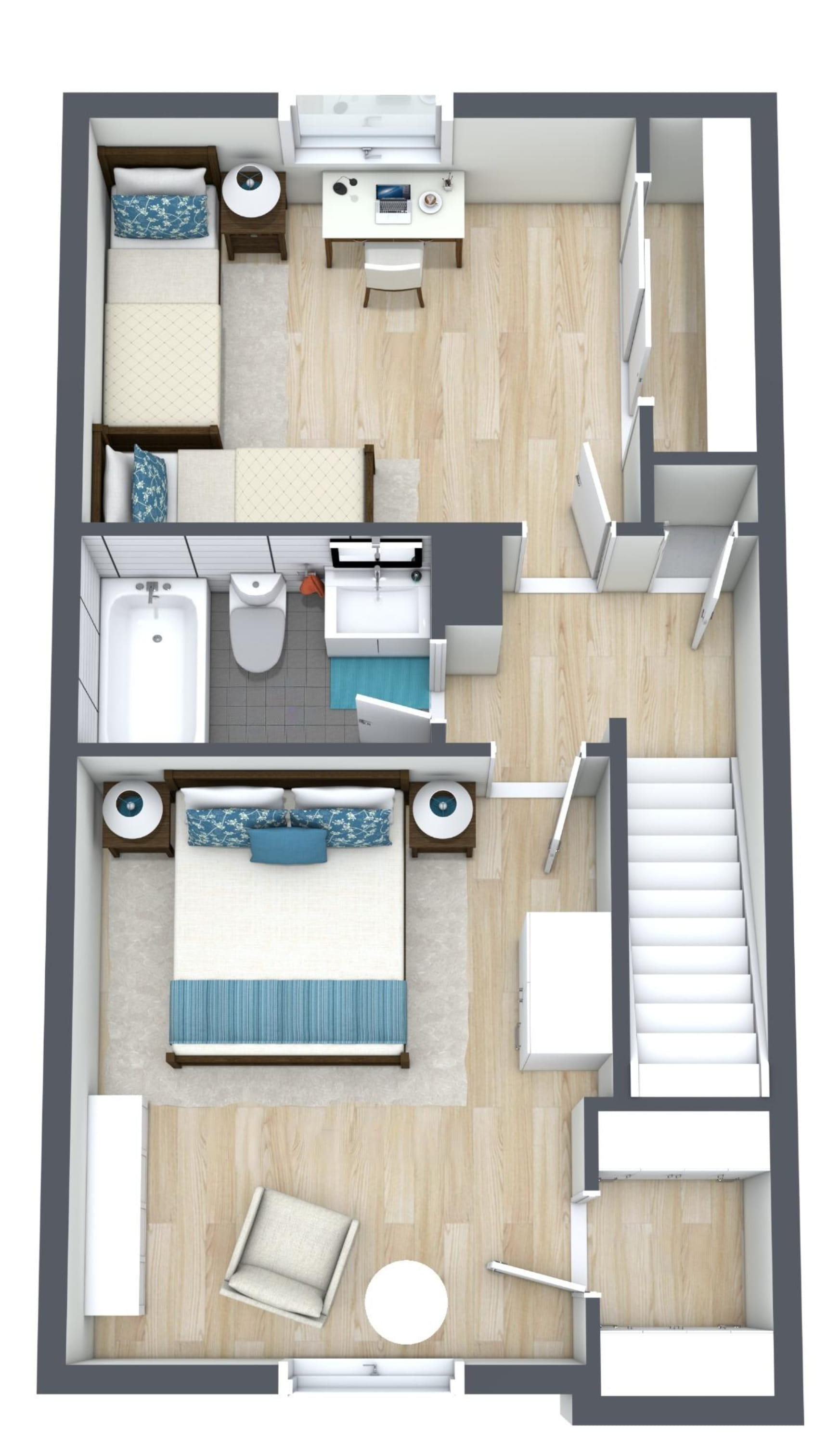 2BR - 1.5BTH TH Image