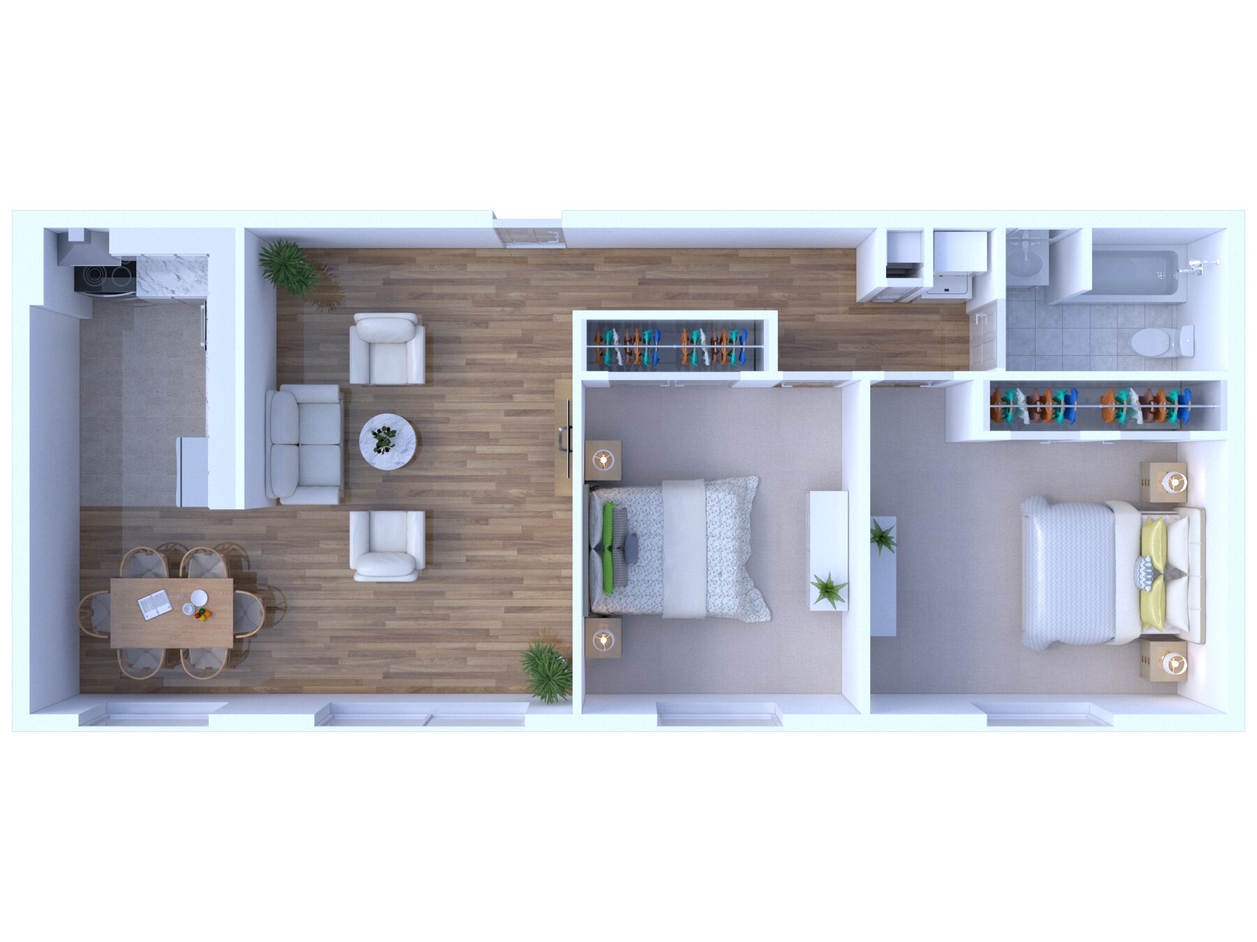 2BR - 1BTH Image