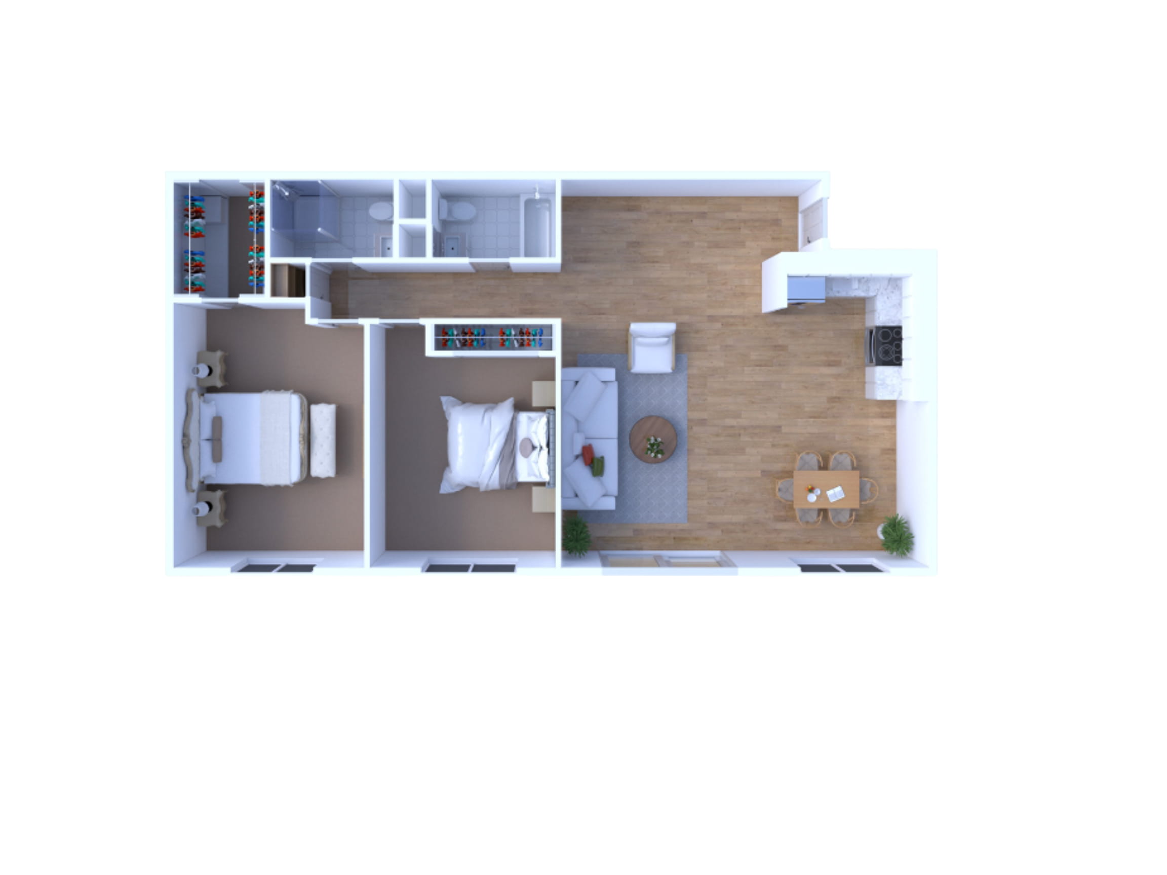 2BR - 2BTH RR Image