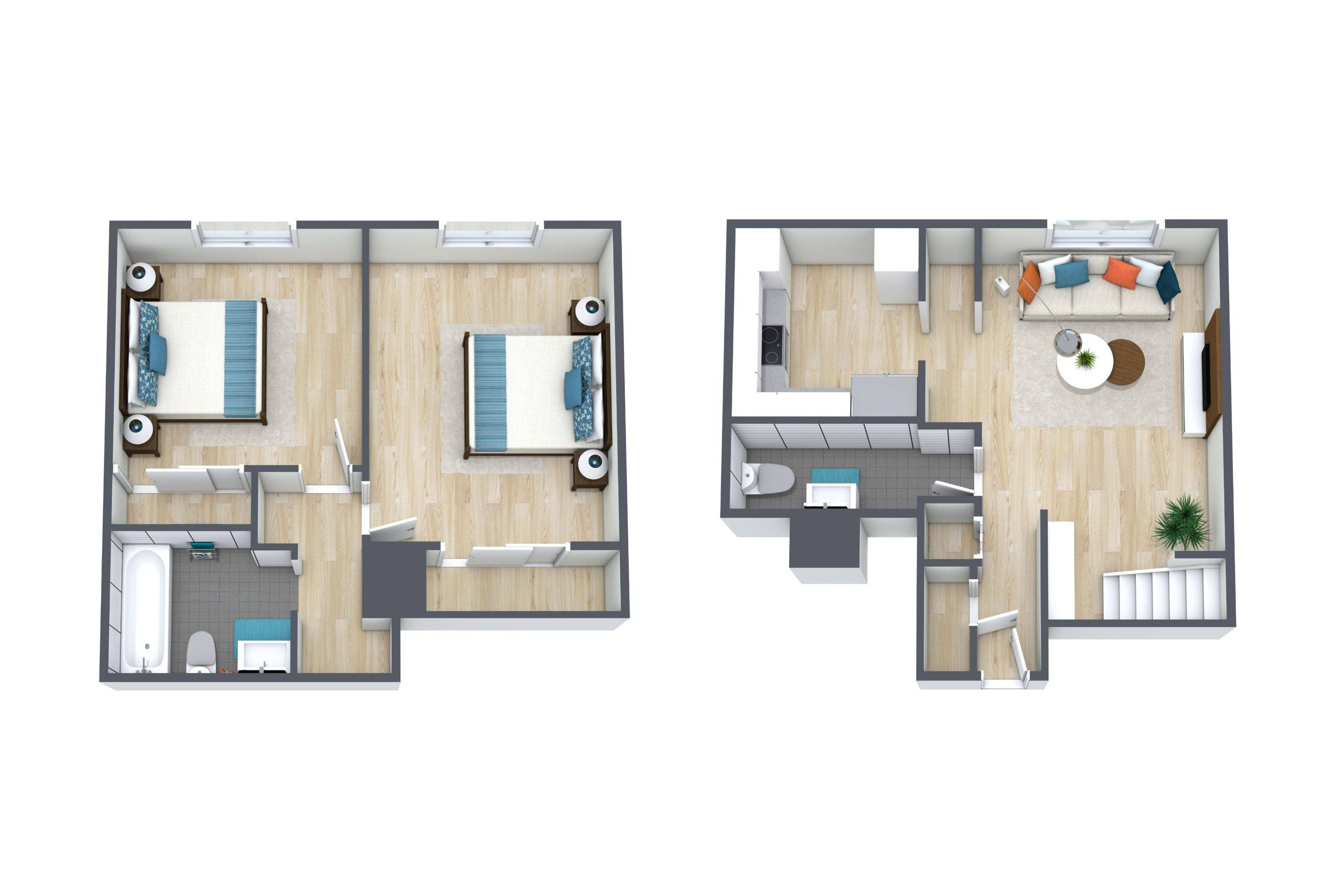 2BR - 1.5BTH TH RR Image