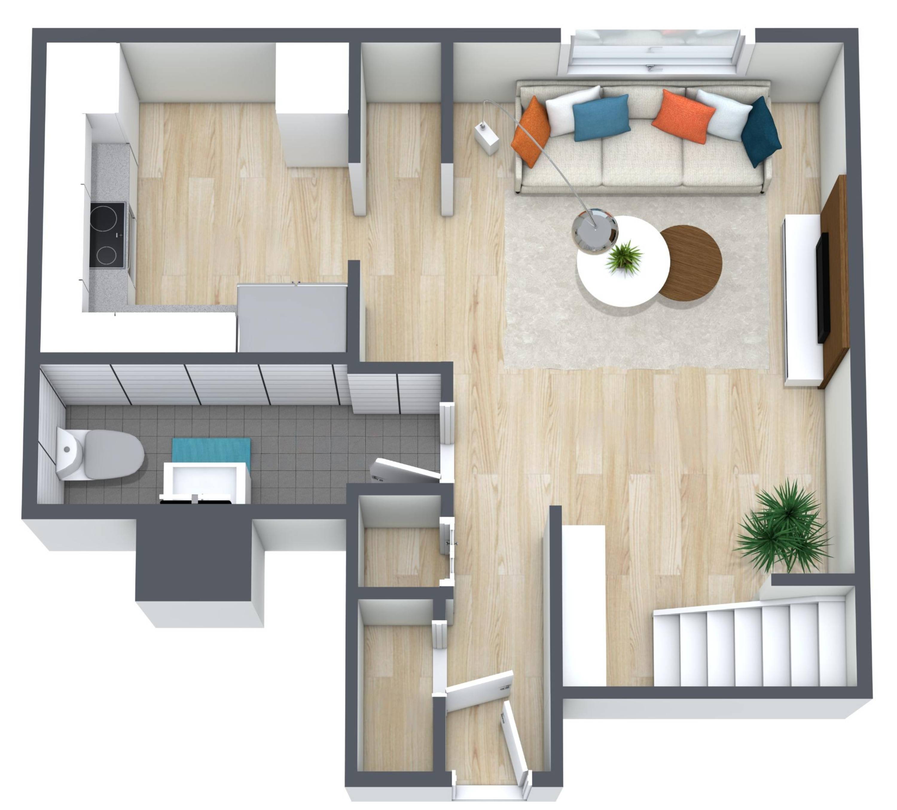 2BR - 1.5BTH TH RR Image