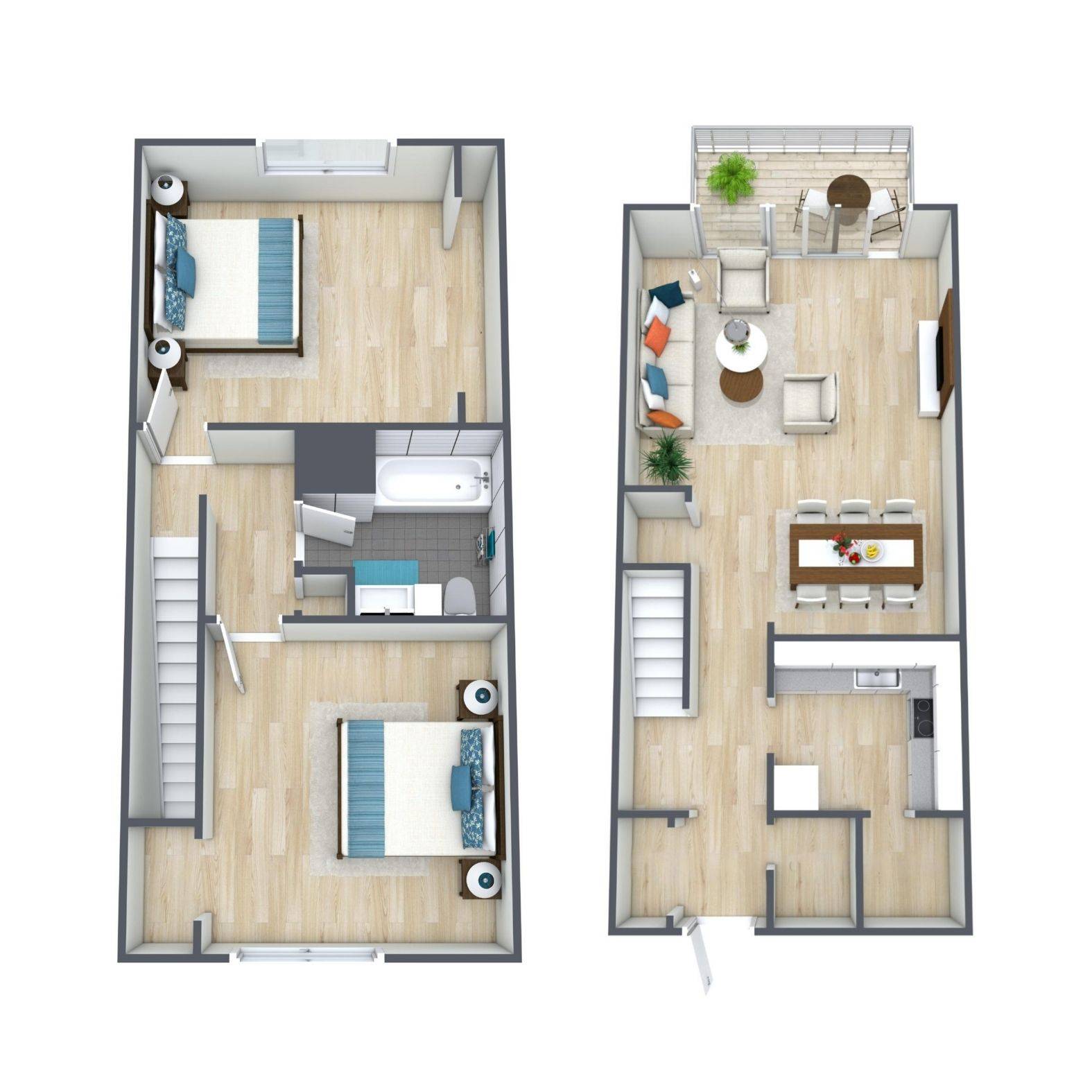 2BR - 1BTH RR Image