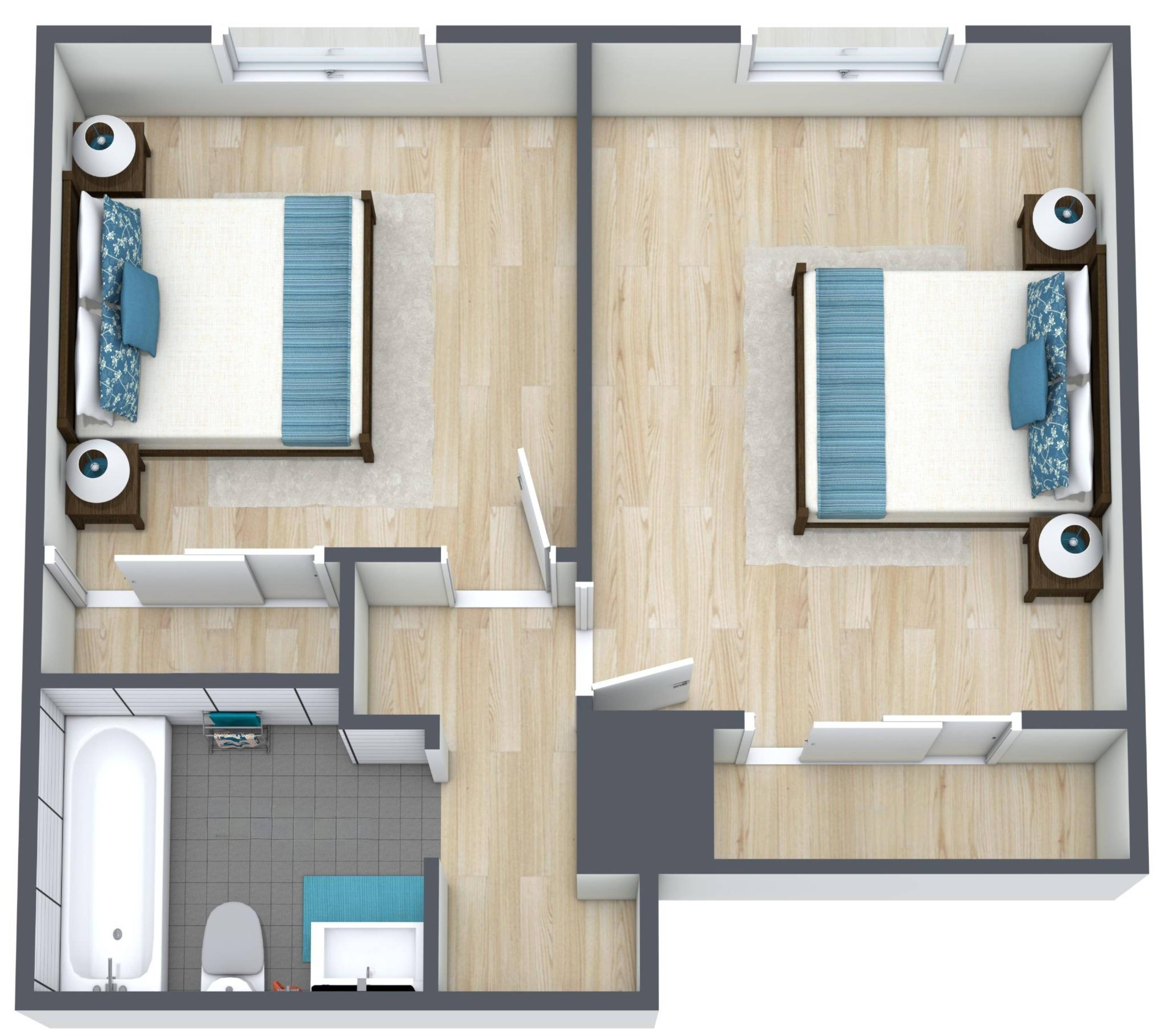 2BR - 1.5BTH TH Image
