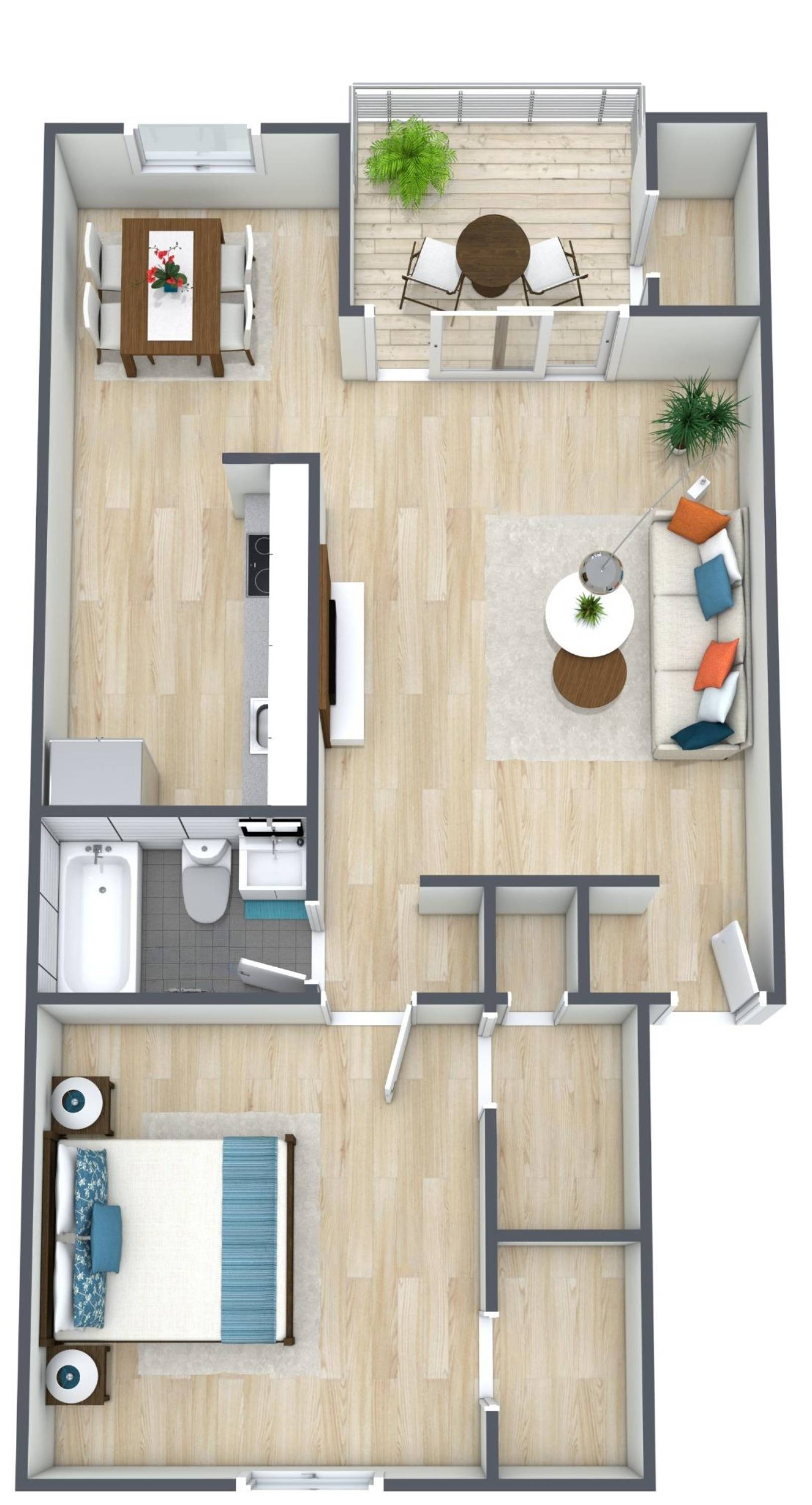 1BR - 1BTH DLX Image