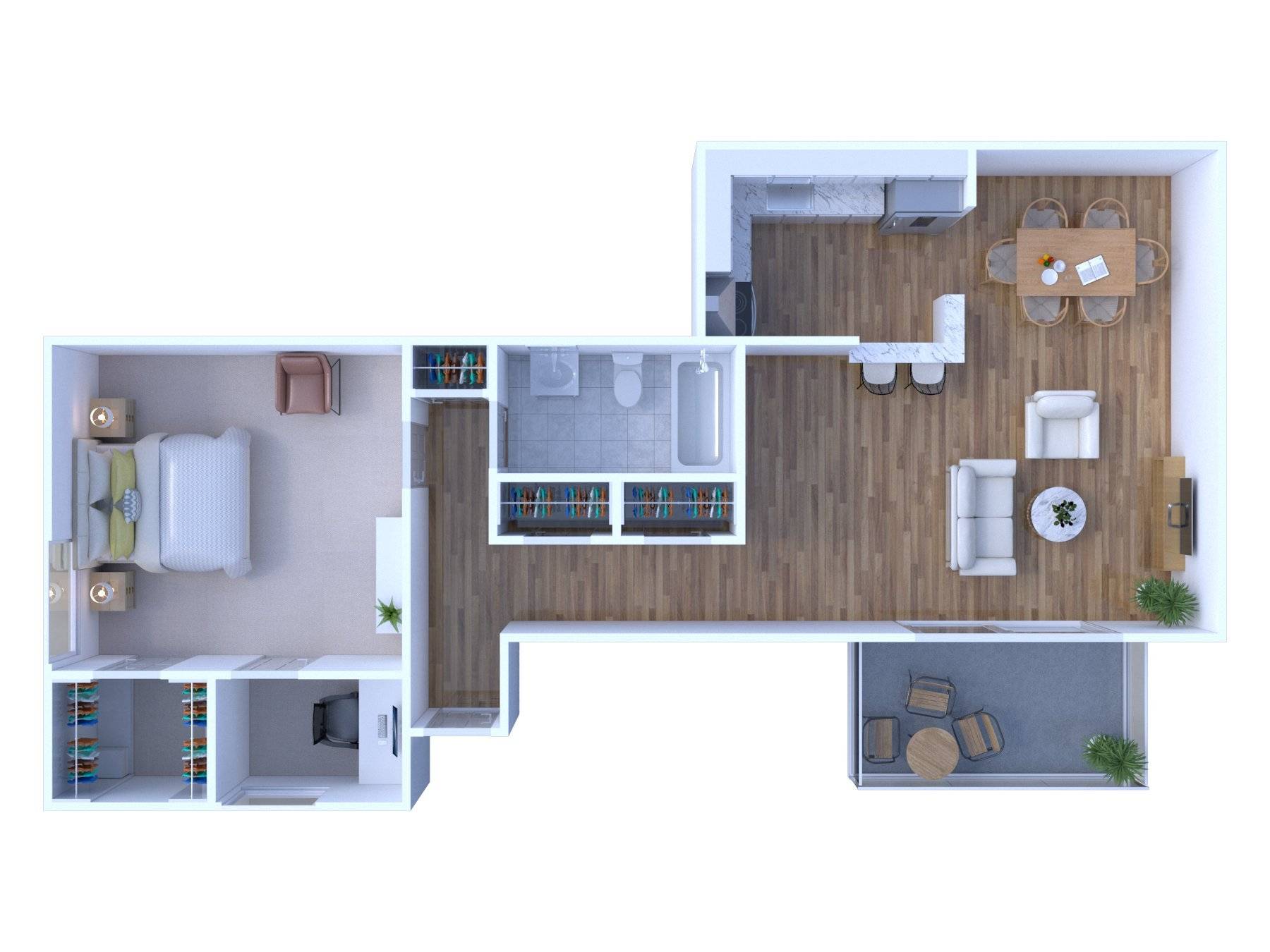 1BR - 1BTH PR Image