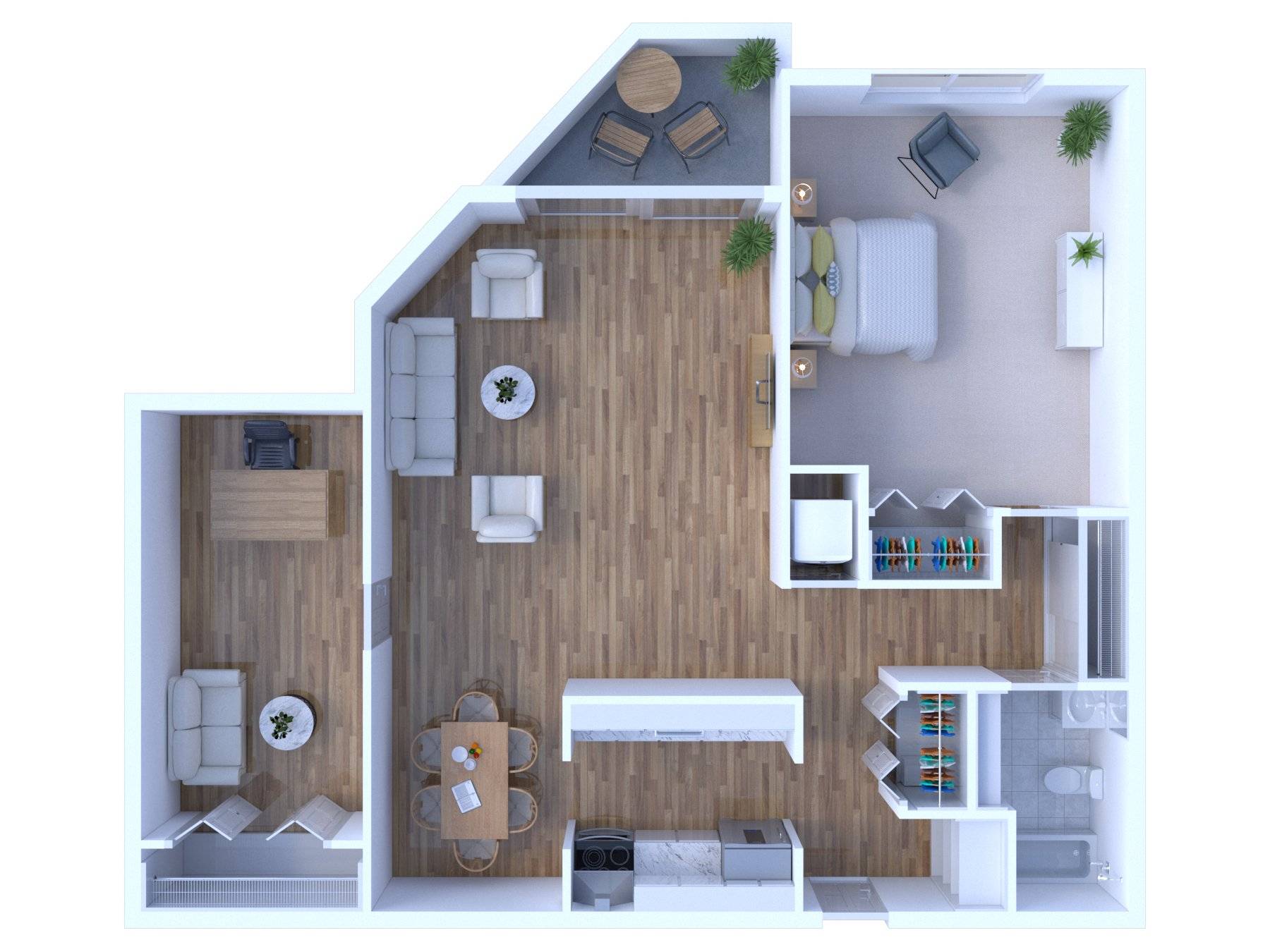 1BR - 1BTH DLX RR Image
