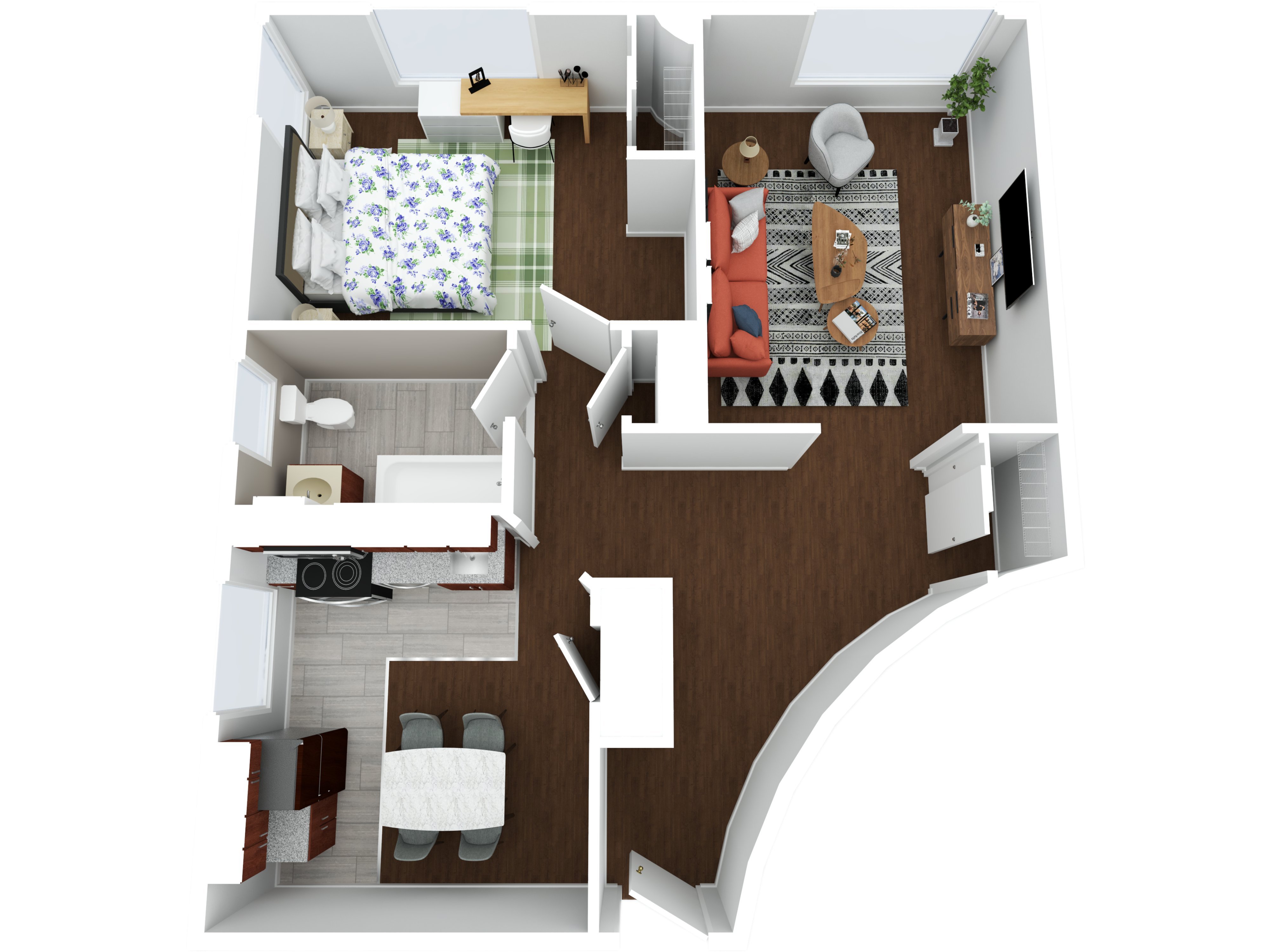 1BR - 1BTH DLX RR Image