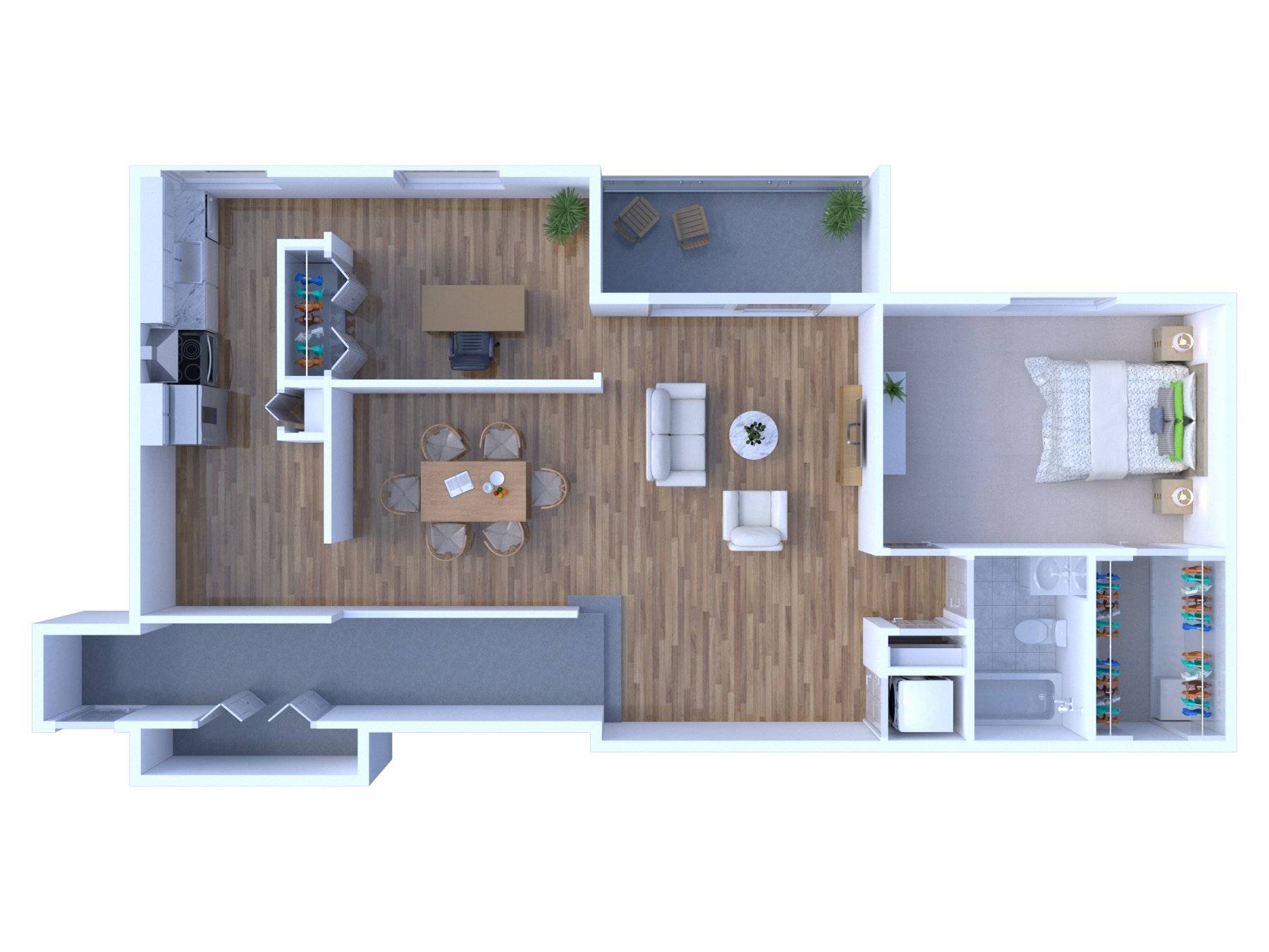 1BR - 1BTH DLX Image