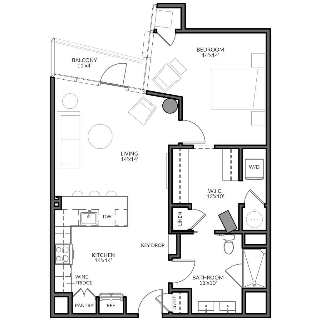 Lake Residences | 1A Image