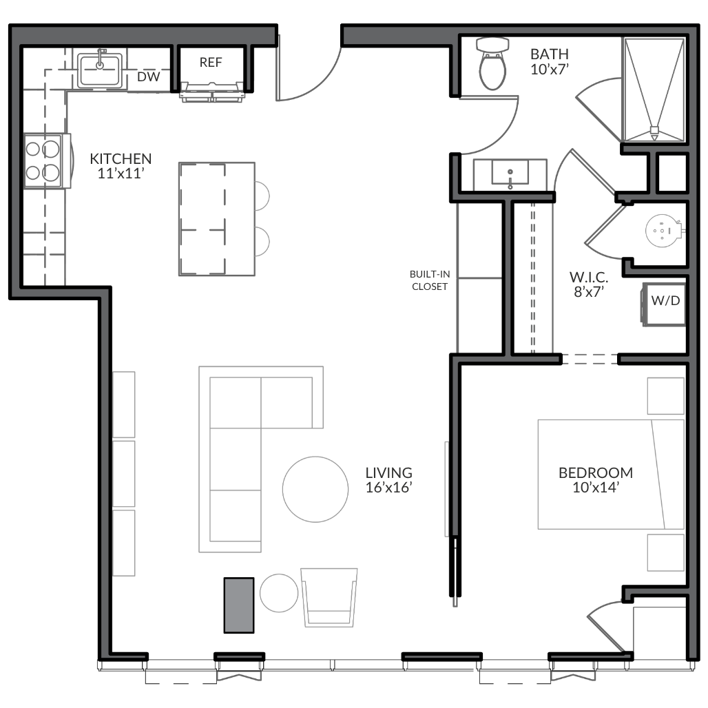 South Light Residences | 1K Image