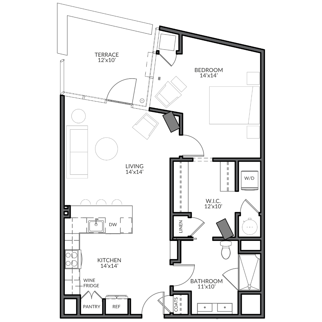 Lake Terrace Residences | 1A-T Image