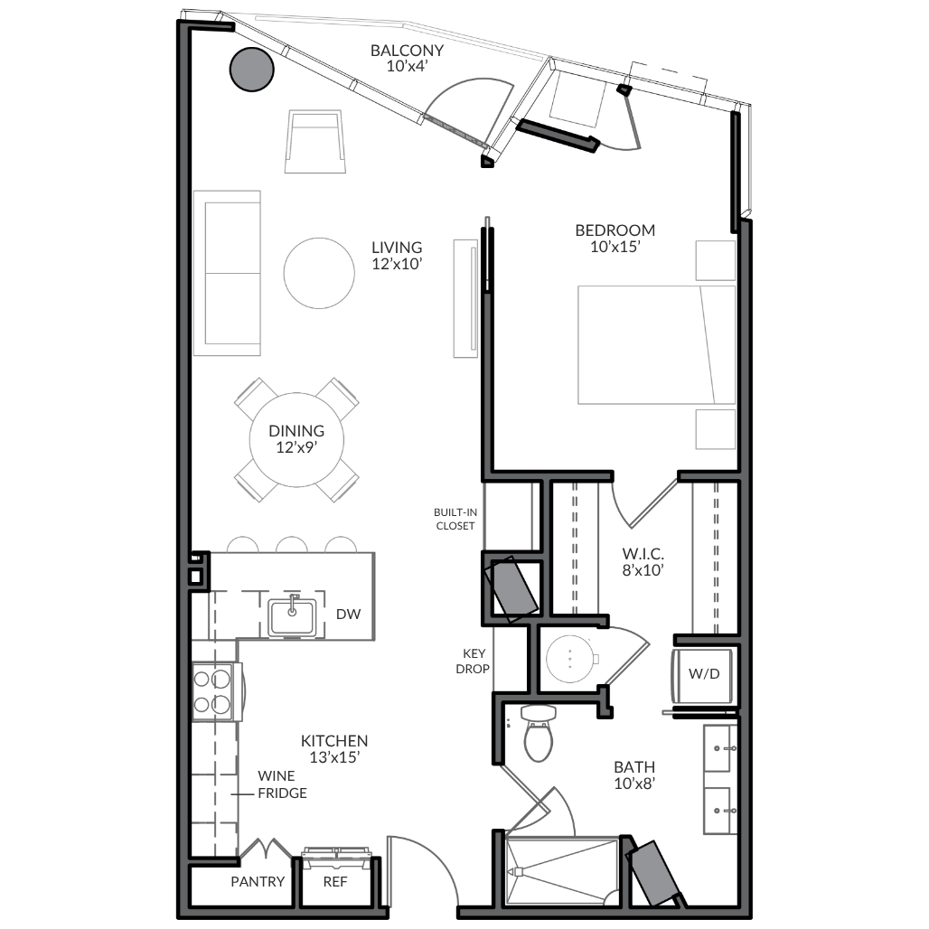 Lake Residences | 1F-B Image