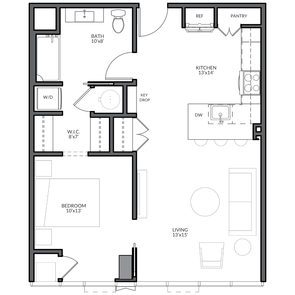 South Light Residences | 1C-A Image