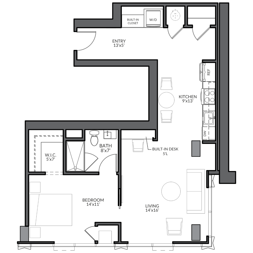 South Light Residences | 1B-C Image