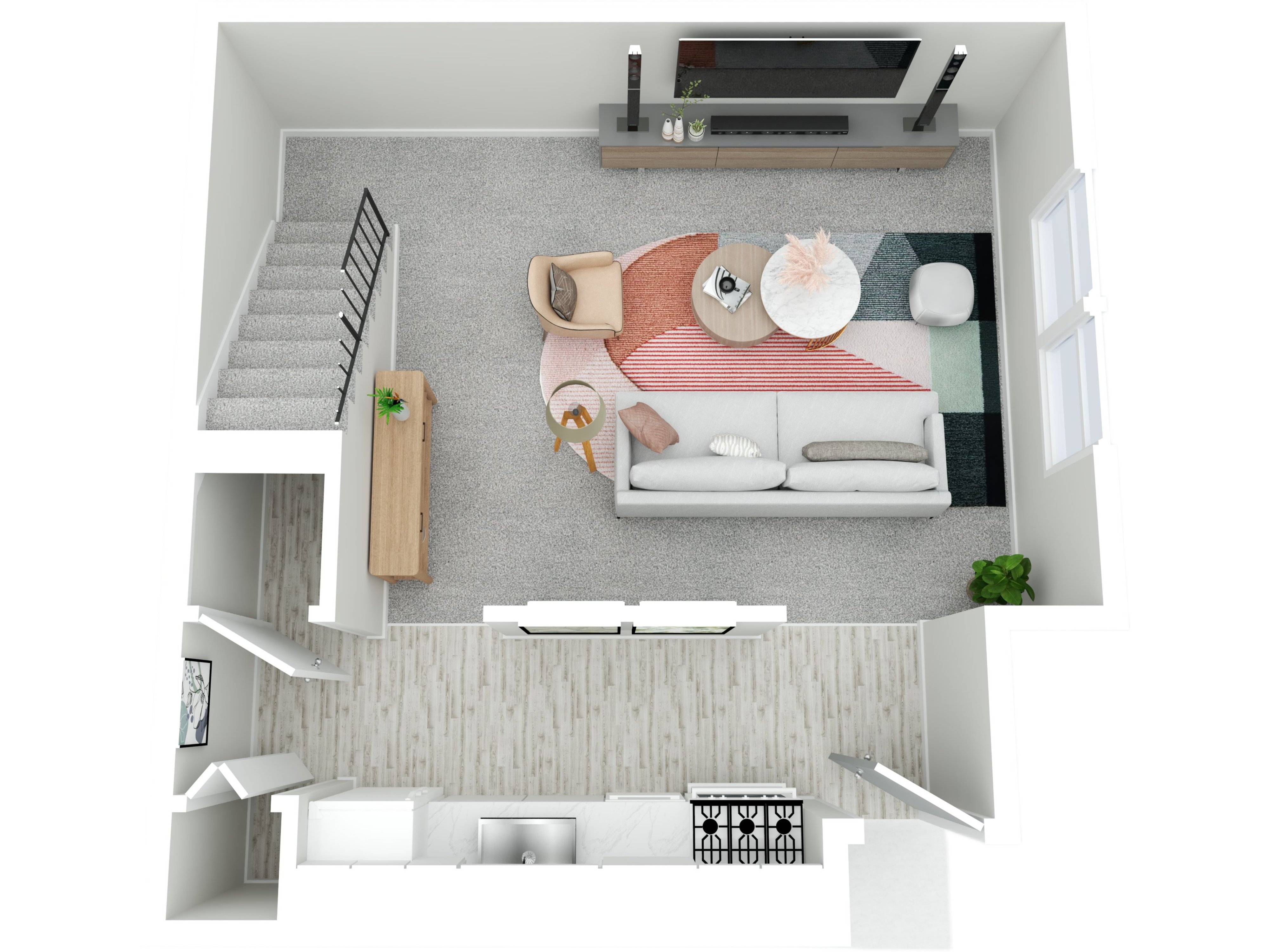 2BR - 1BTH TH Image