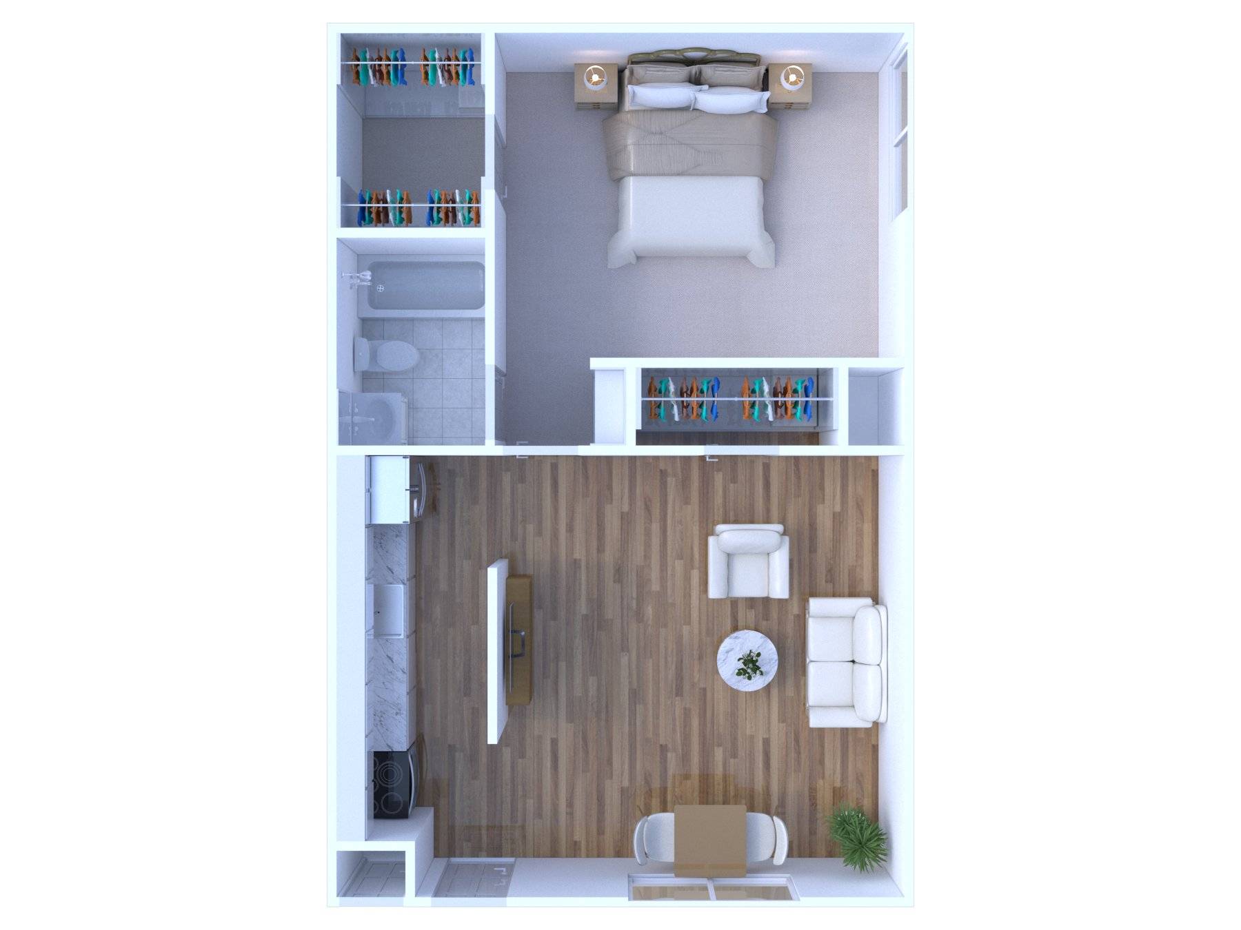 1BR - 1BTH Image