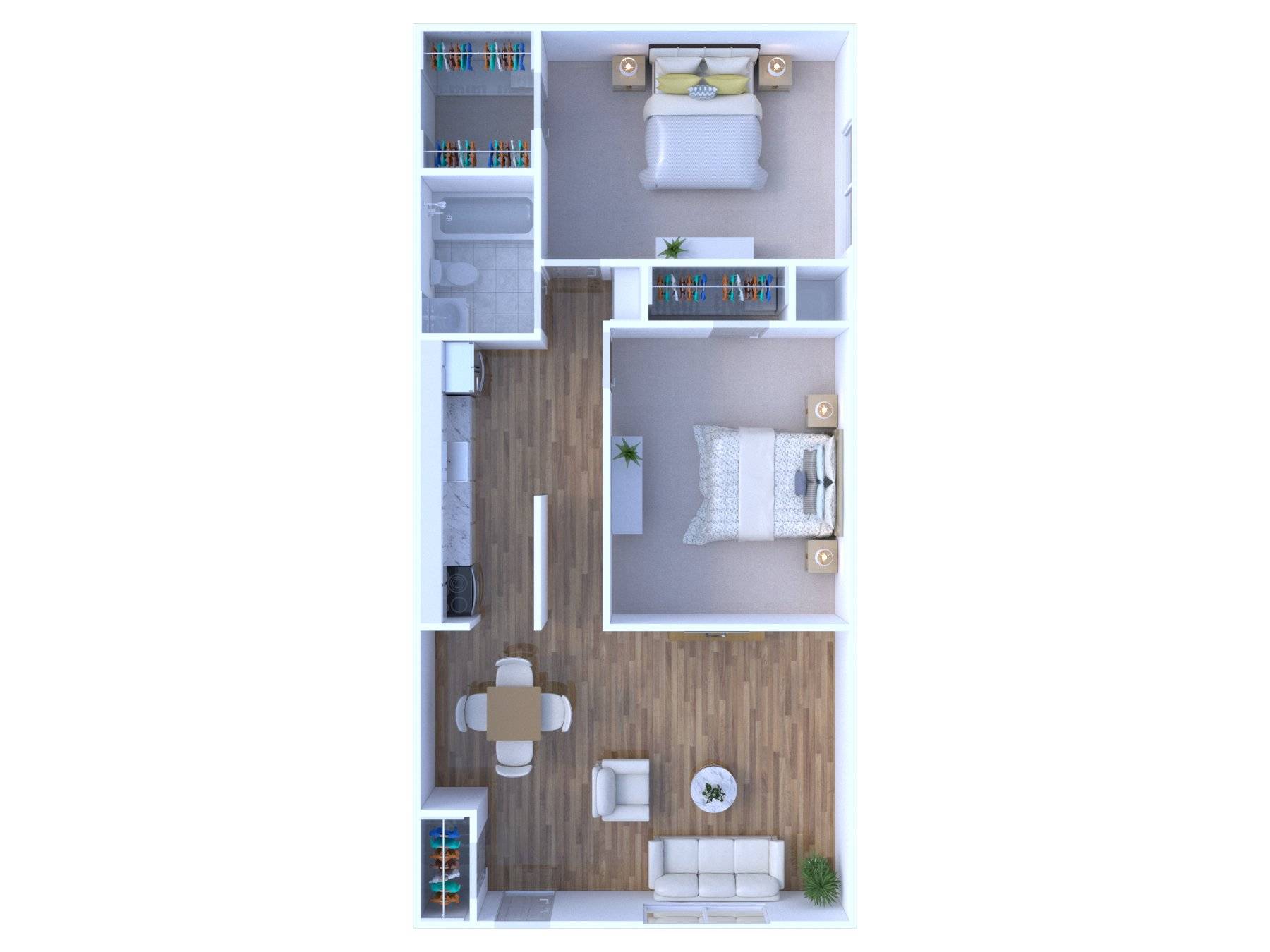 2BR - 1BTH PR Image