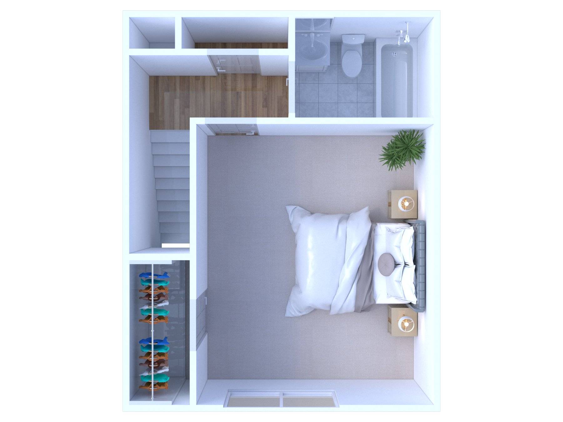 1BR-1BTH TH RR Image