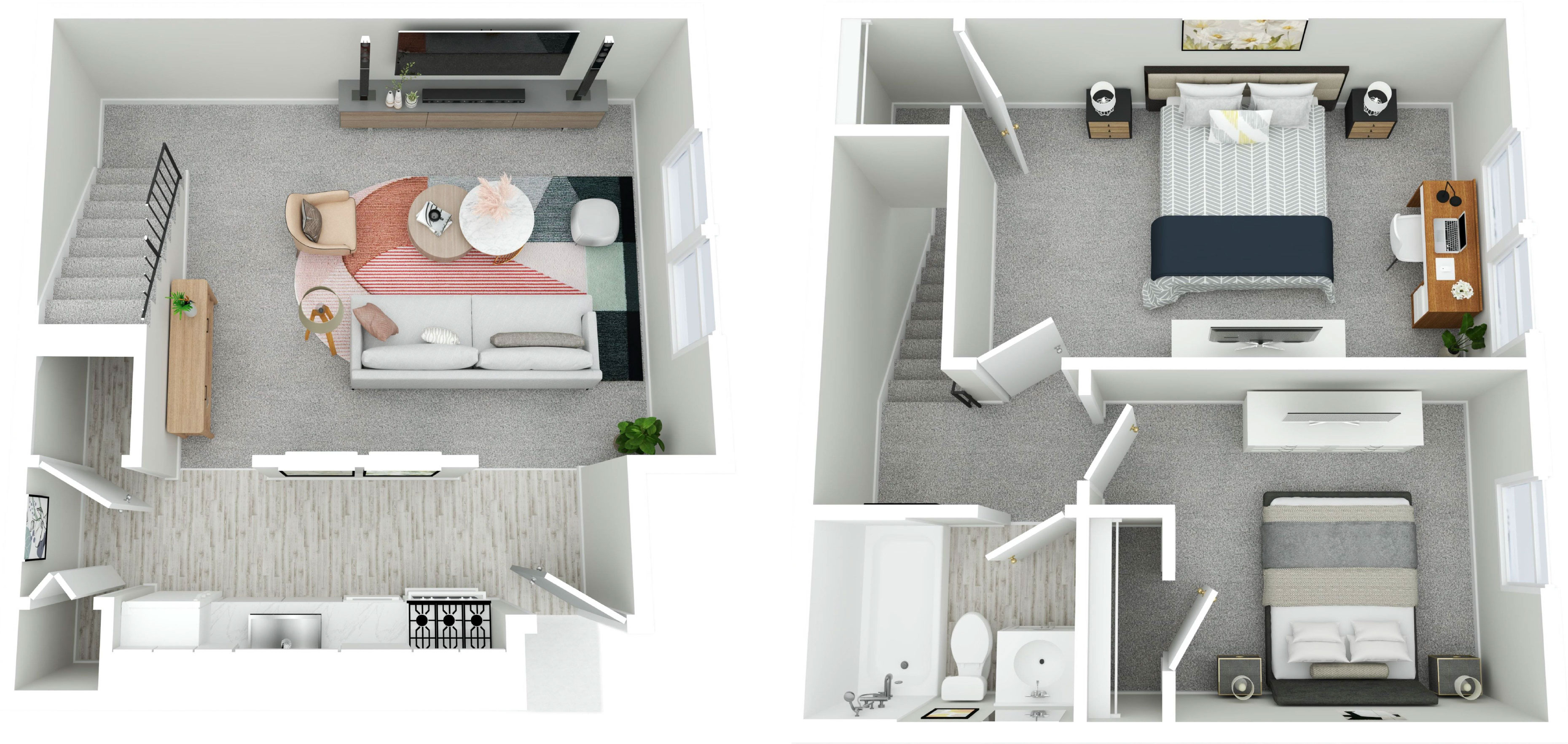 2BR - 1BTH TH Image