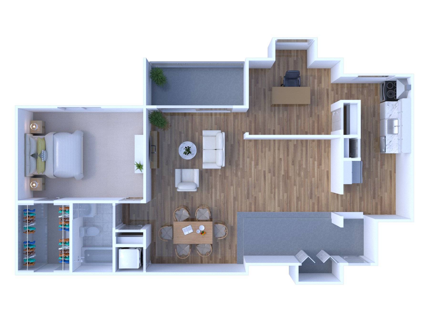 1BR - 1BTH DLX Image