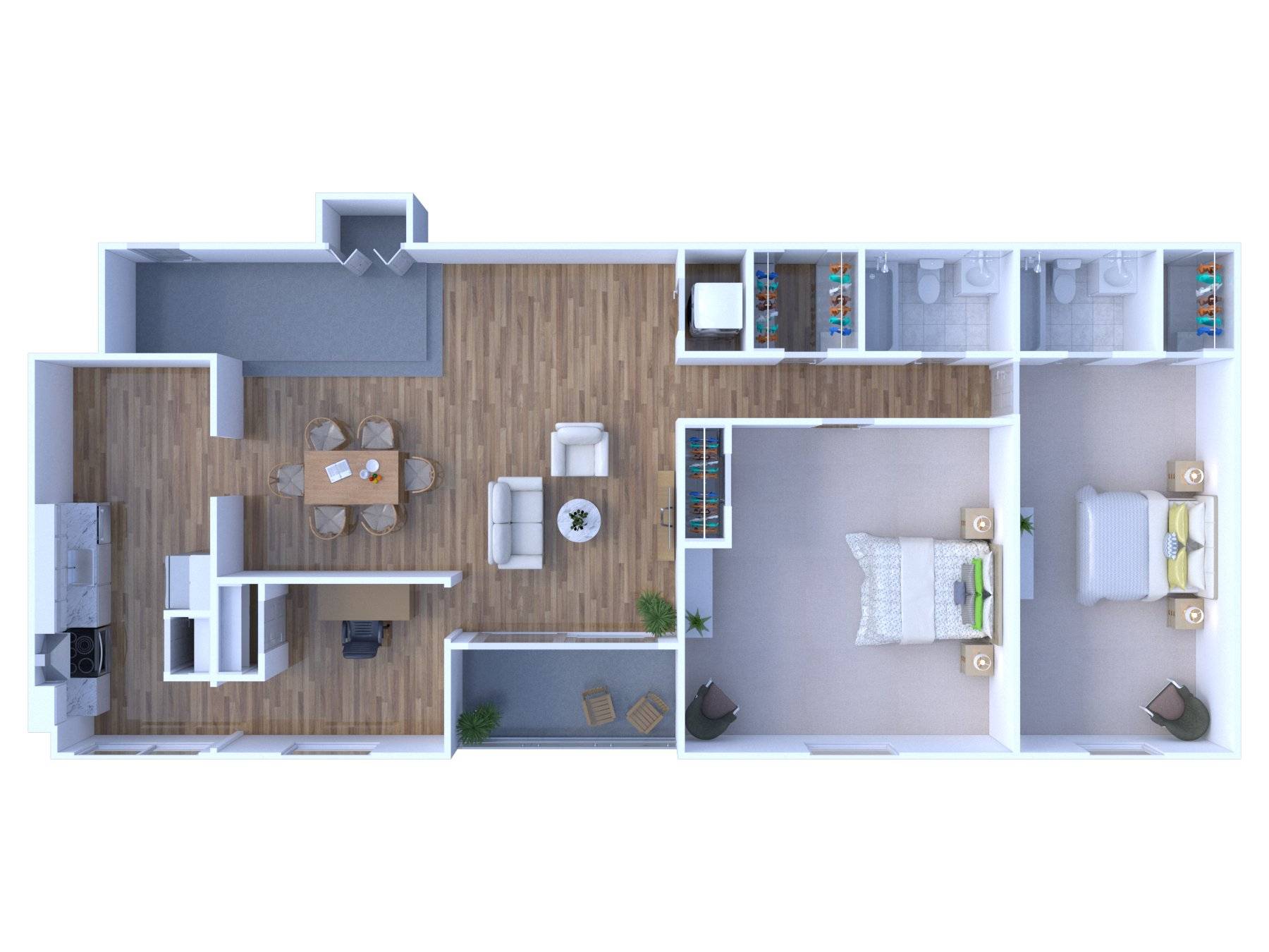 2BR - 2BTH DLX Image